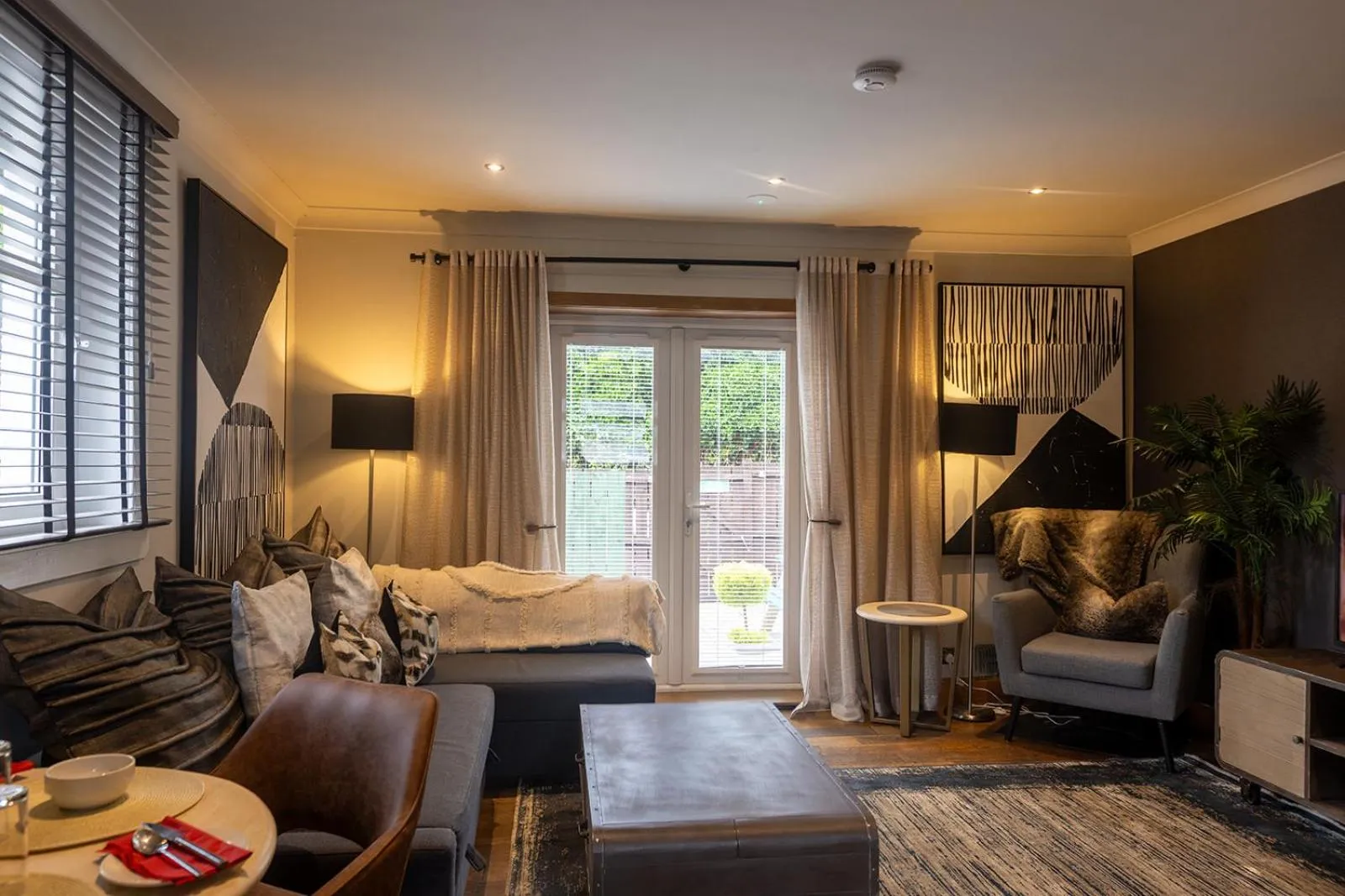 Garden, Bed in Glenview Luss