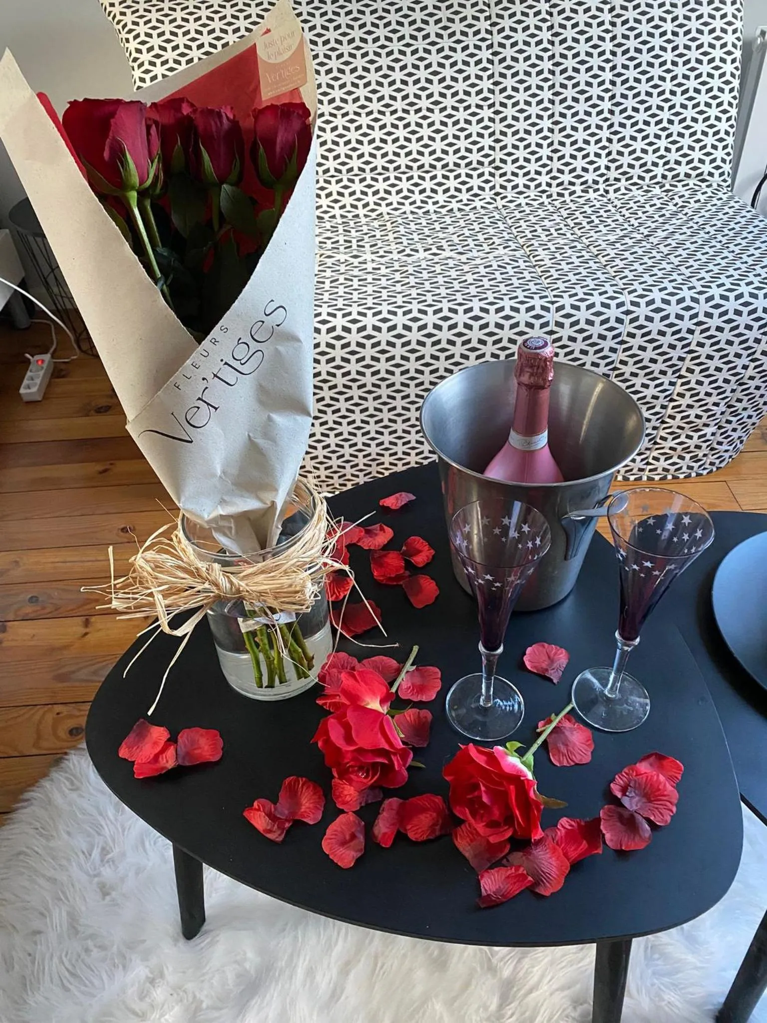 Decorative detail in Chez Patou