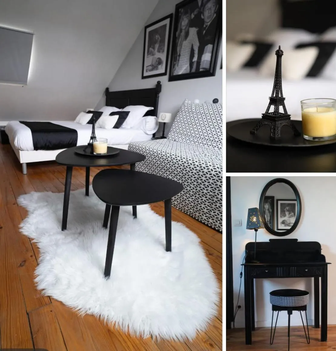 Bedroom in Chez Patou