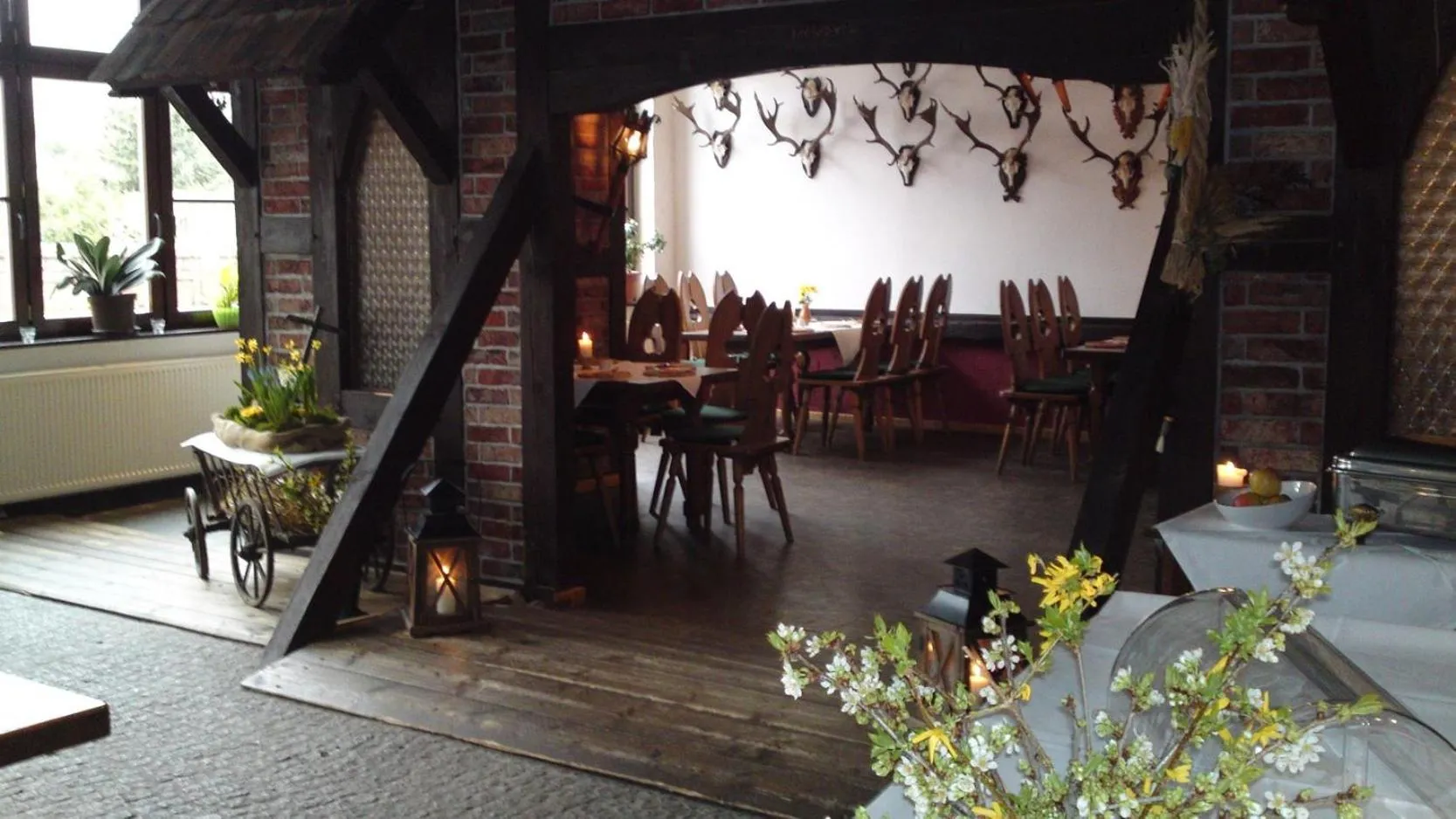 Restaurant/places to eat in Burg Hotel Ziesar