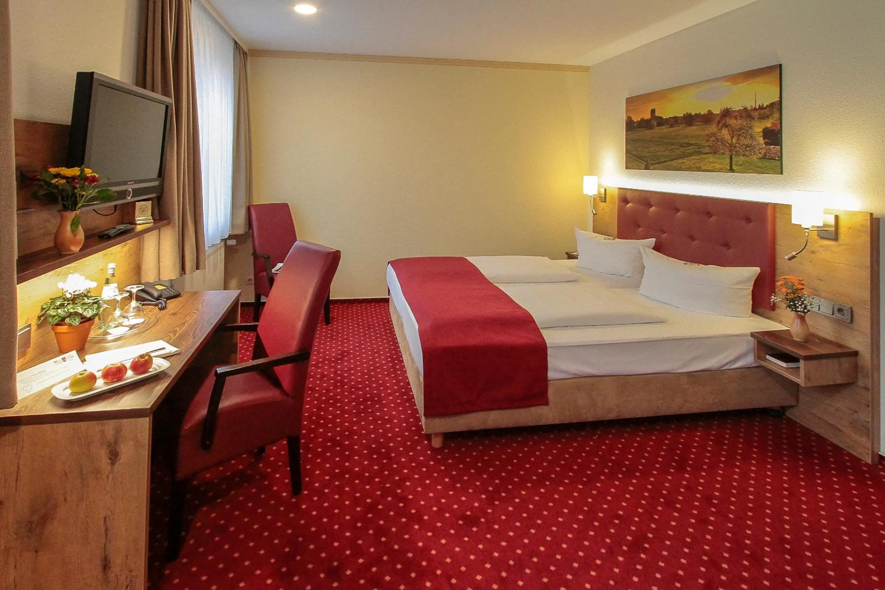 Photo of the whole room, Bed in Burg Hotel Ziesar