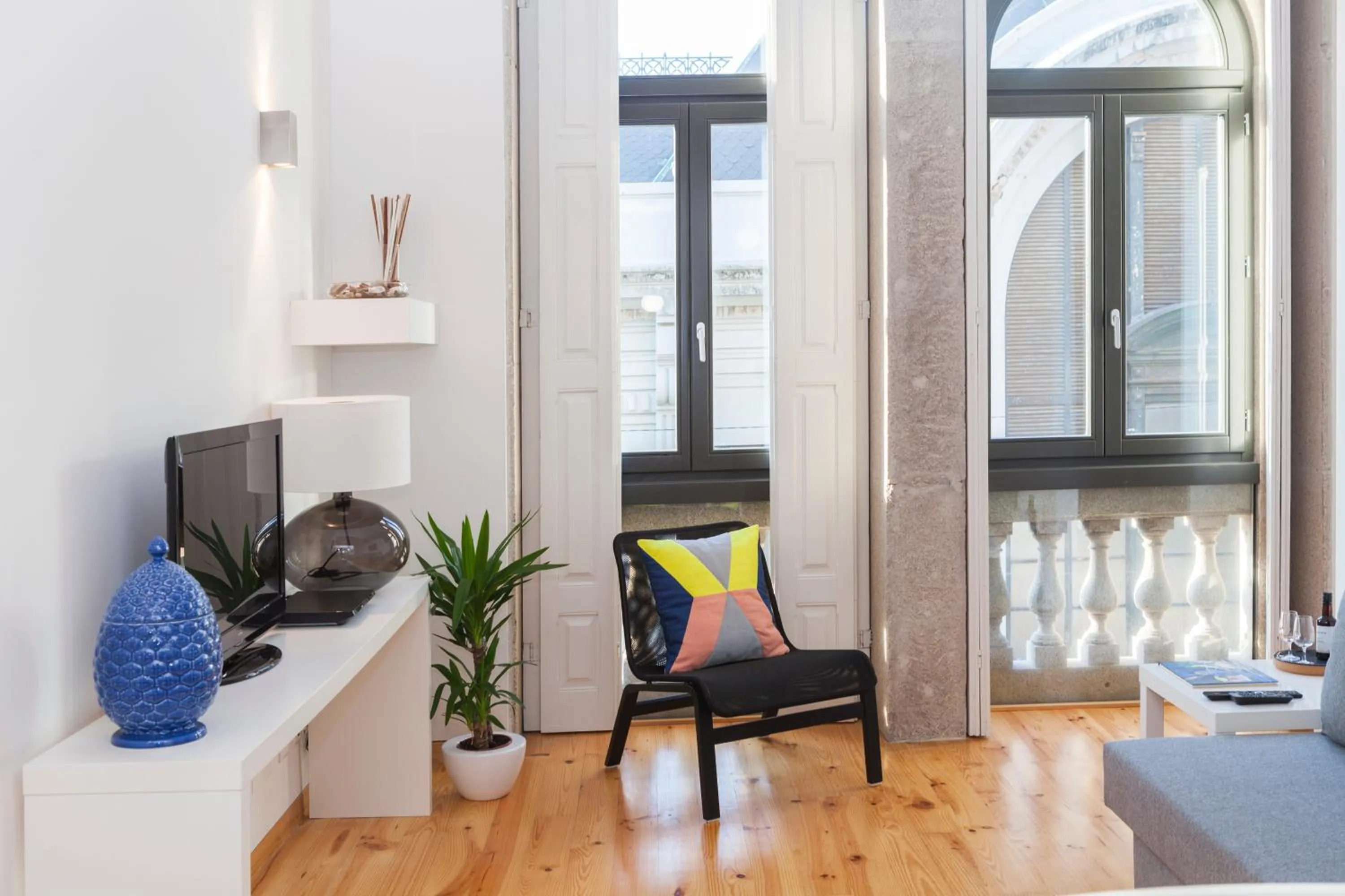 Living room in BO - Bolhão Apartments