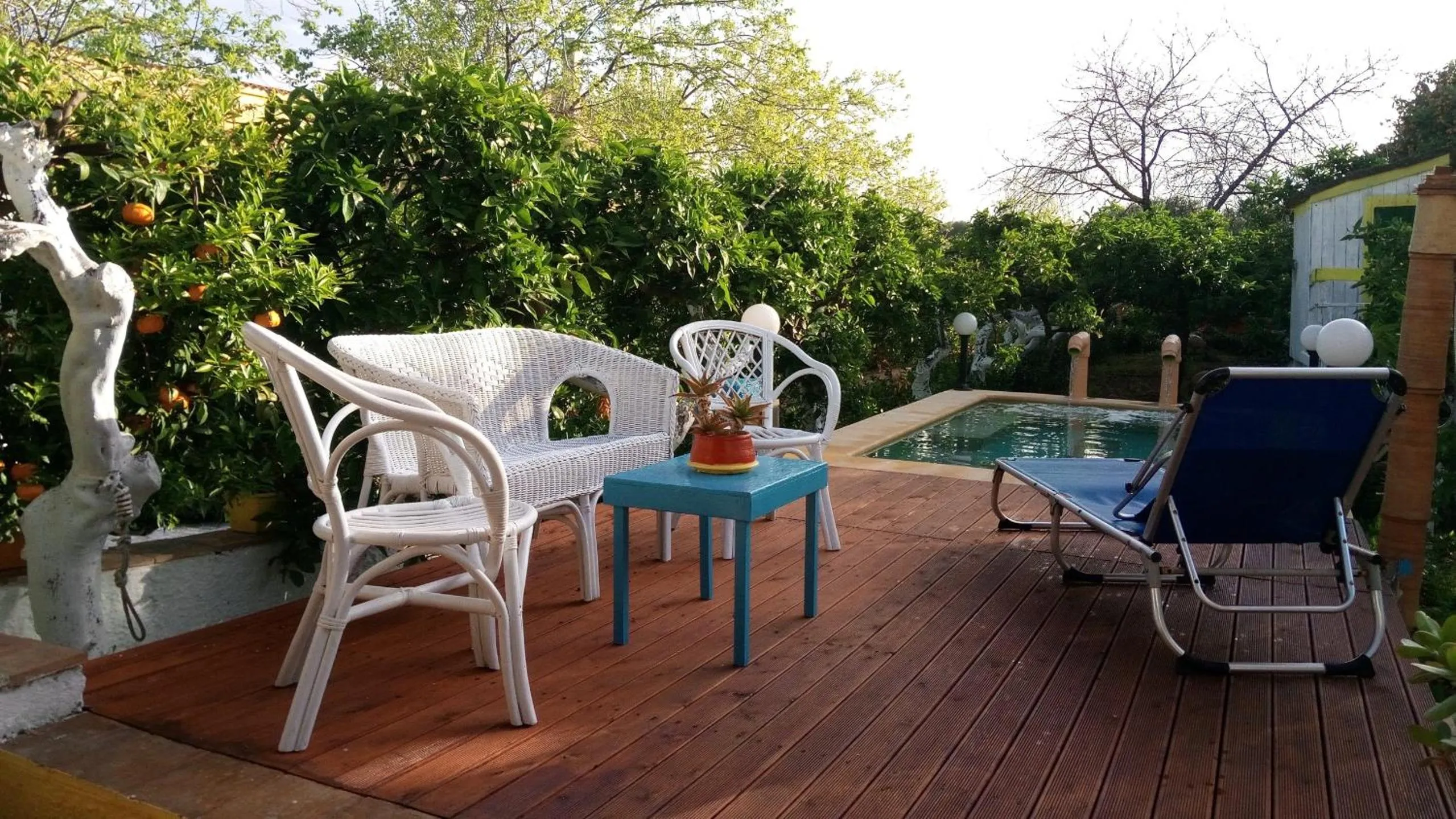 Pool view in Zagara di Sicilia