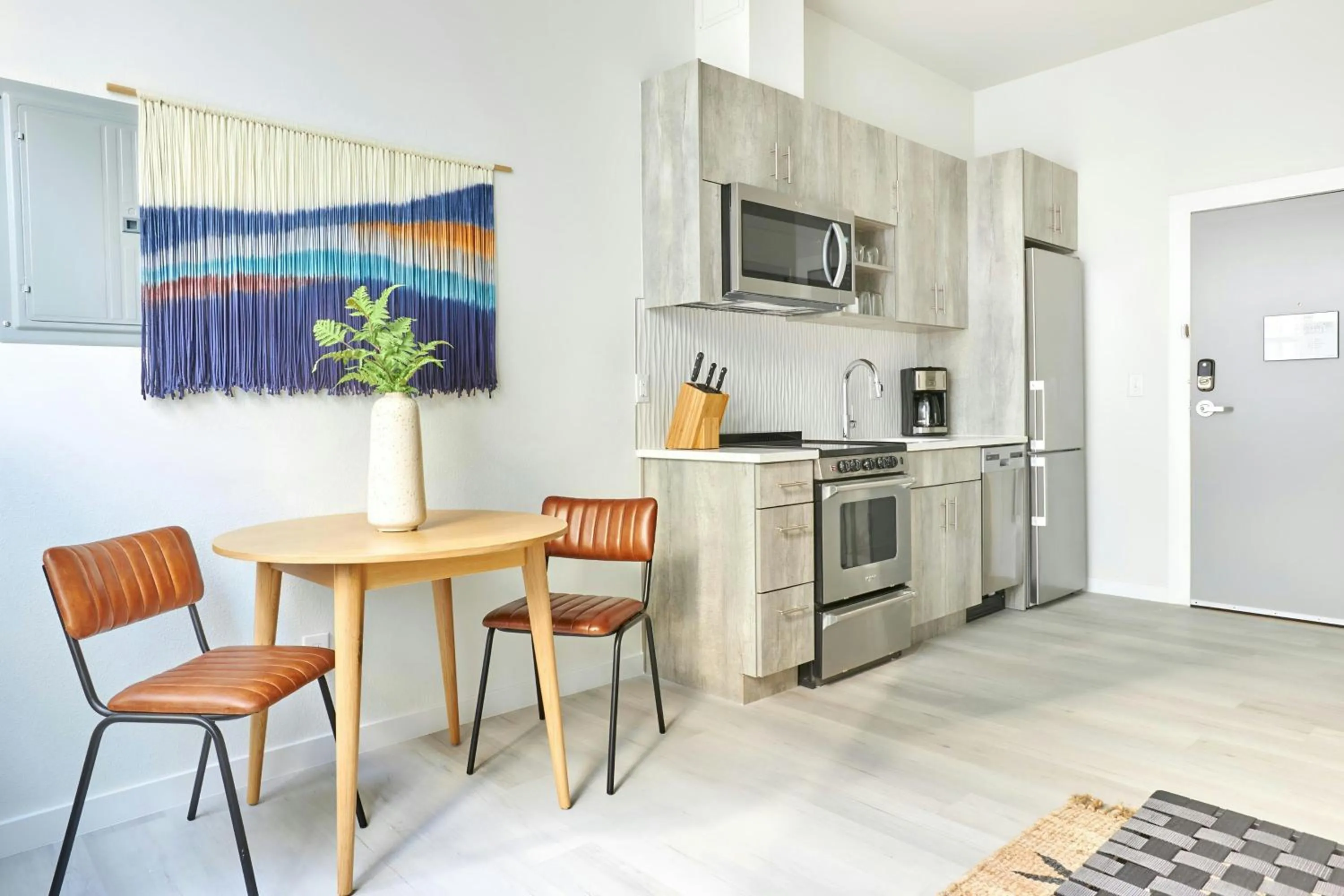 Kitchen or kitchenette in Sonder by Marriott Bonvoy Zuni Apartments LoHi
