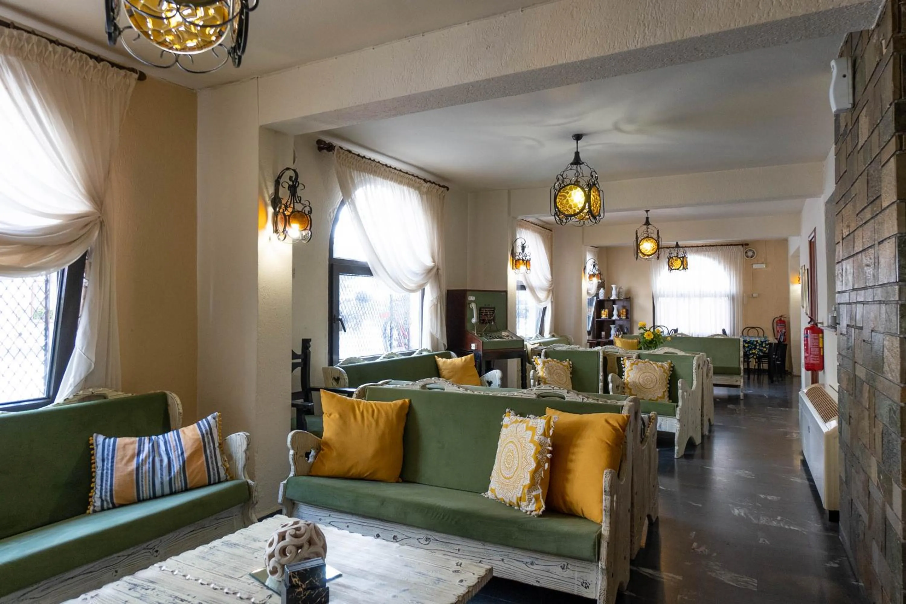 Living room in Hotel Alkyon