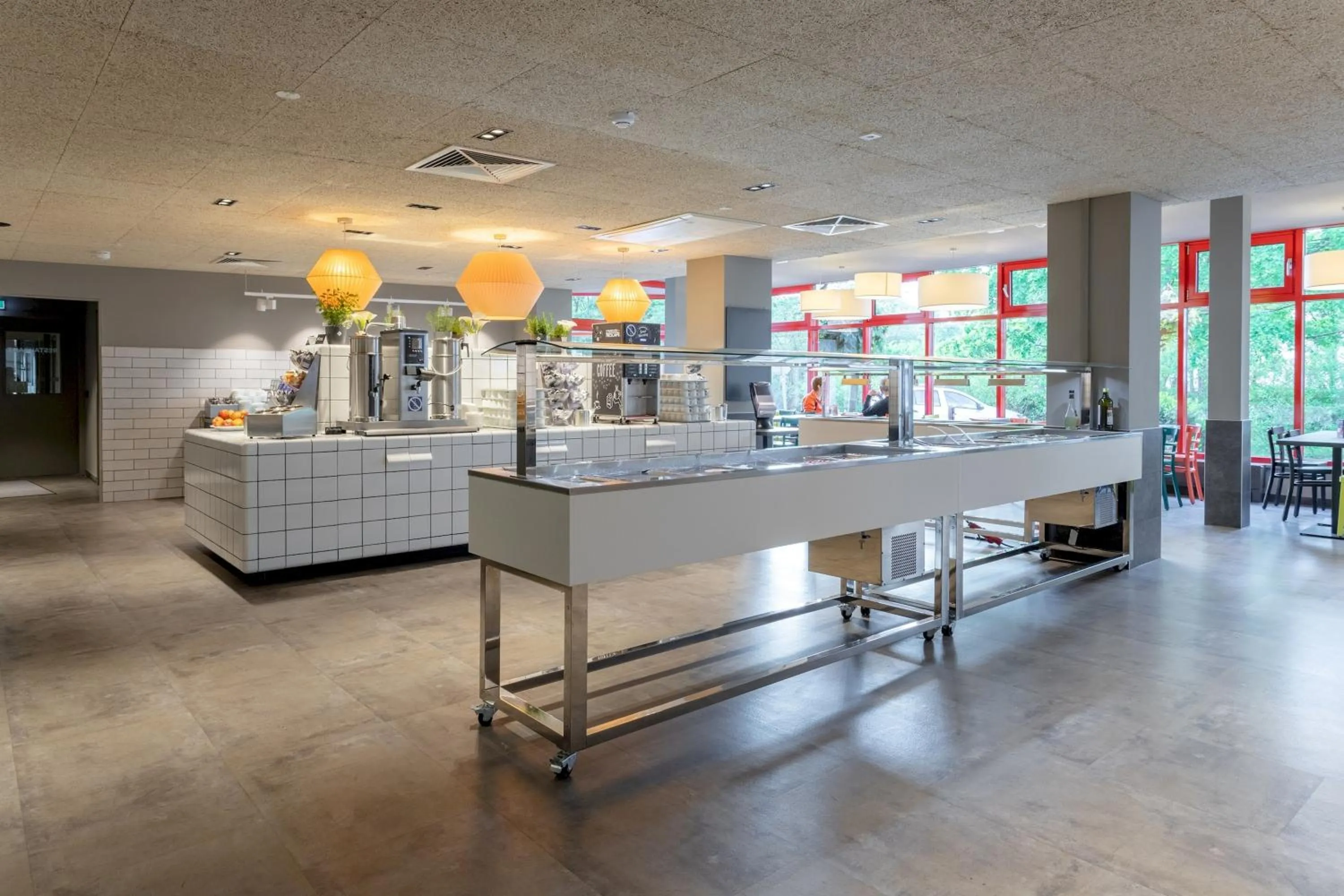 Buffet breakfast in a&o Berlin Kolumbus