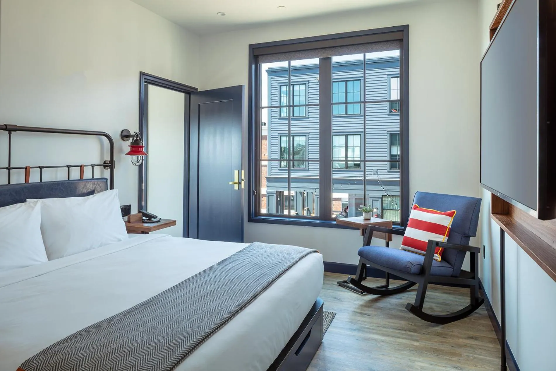 Bedroom, Bed in Hammetts Hotel