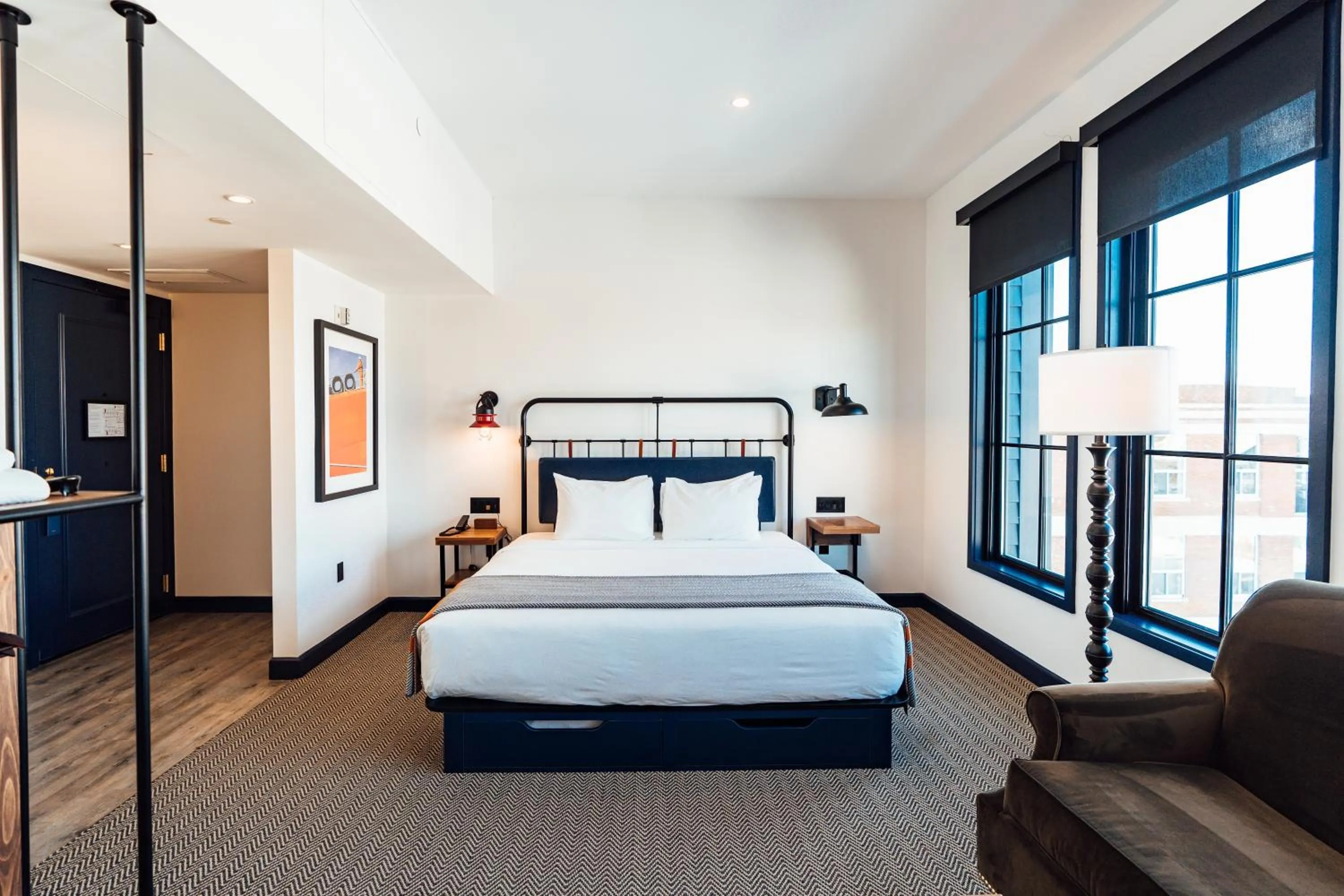 Bed in Hammetts Hotel