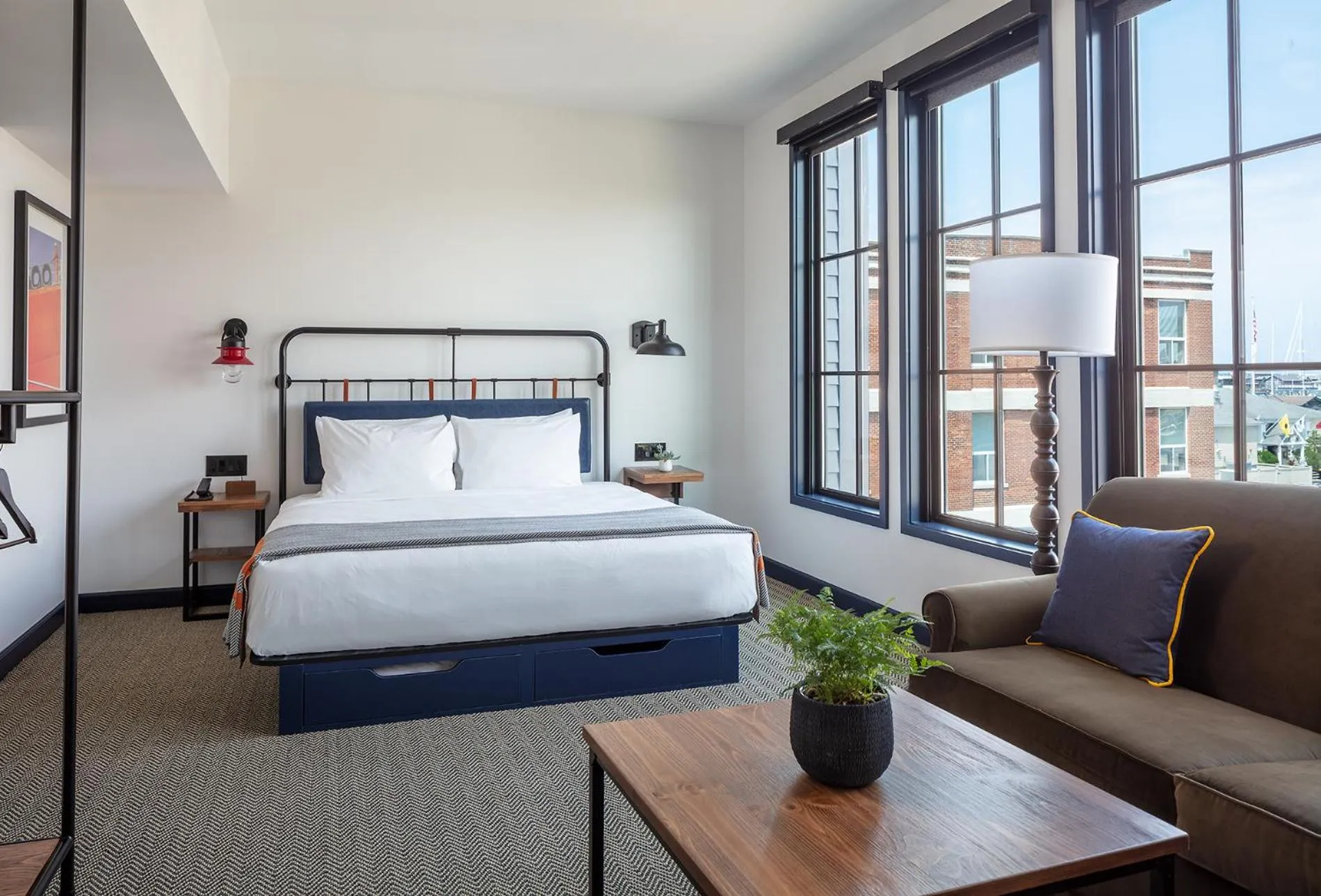 Bed in Hammetts Hotel