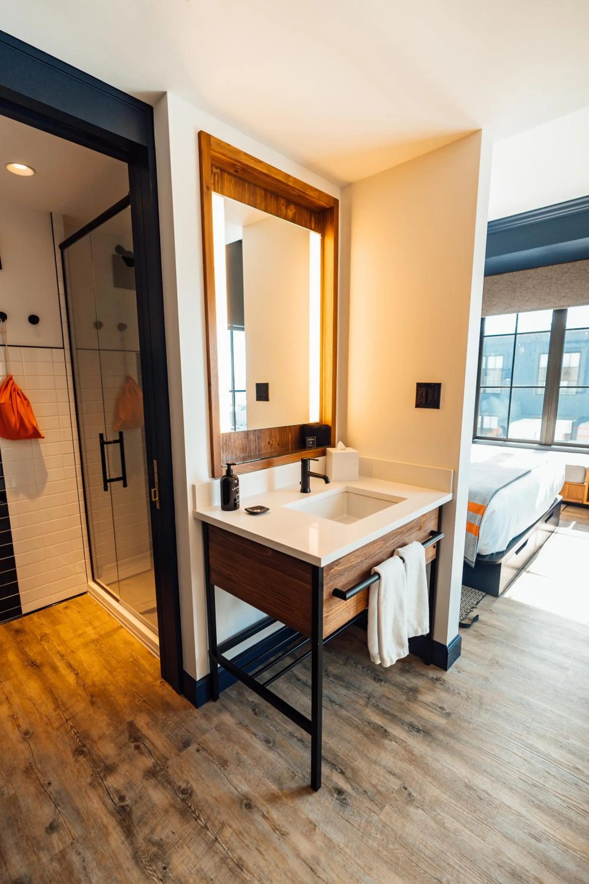 Bathroom in Hammetts Hotel