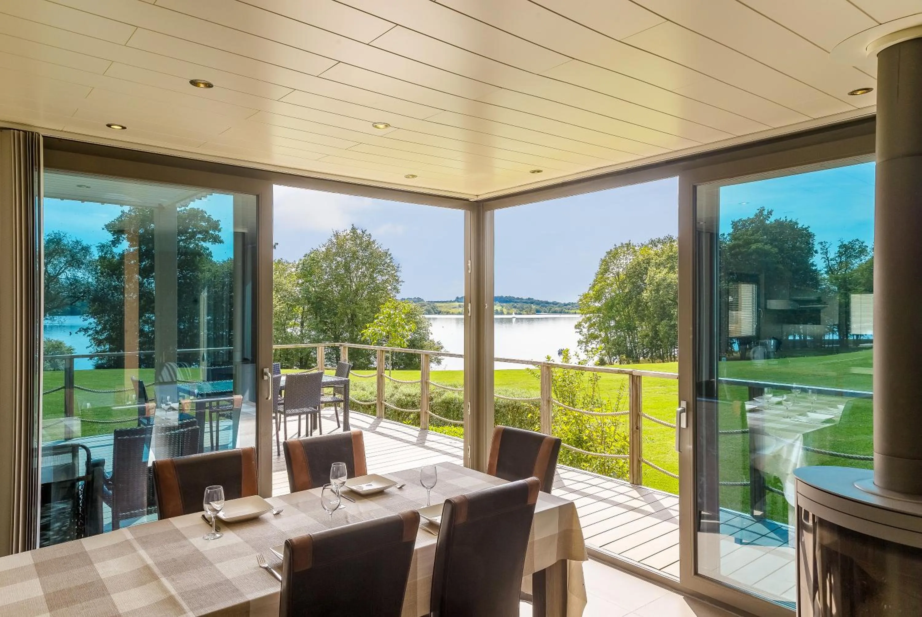 Living room in Golden Lakes Village Ardennes