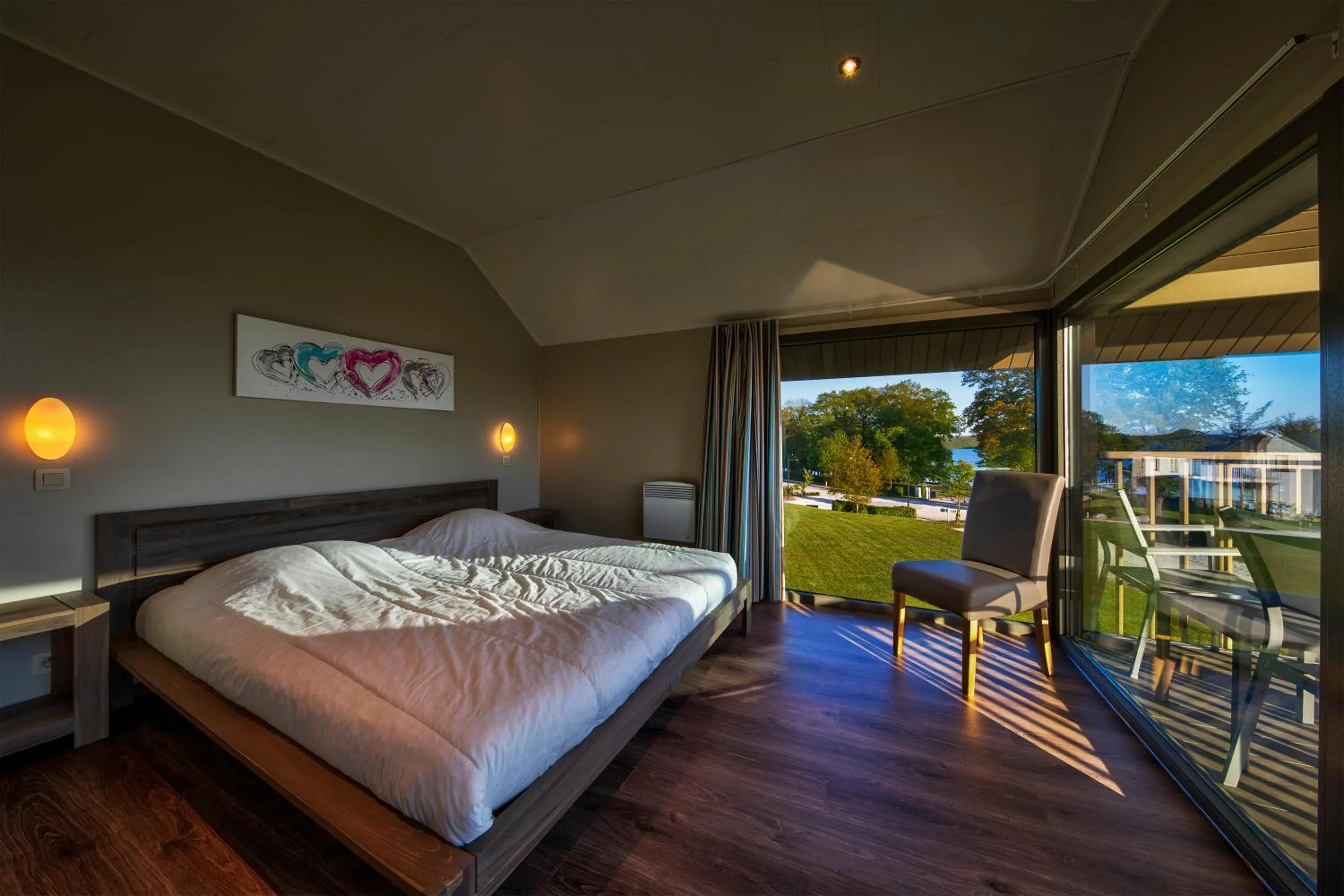 Bed in Golden Lakes Village Ardennes