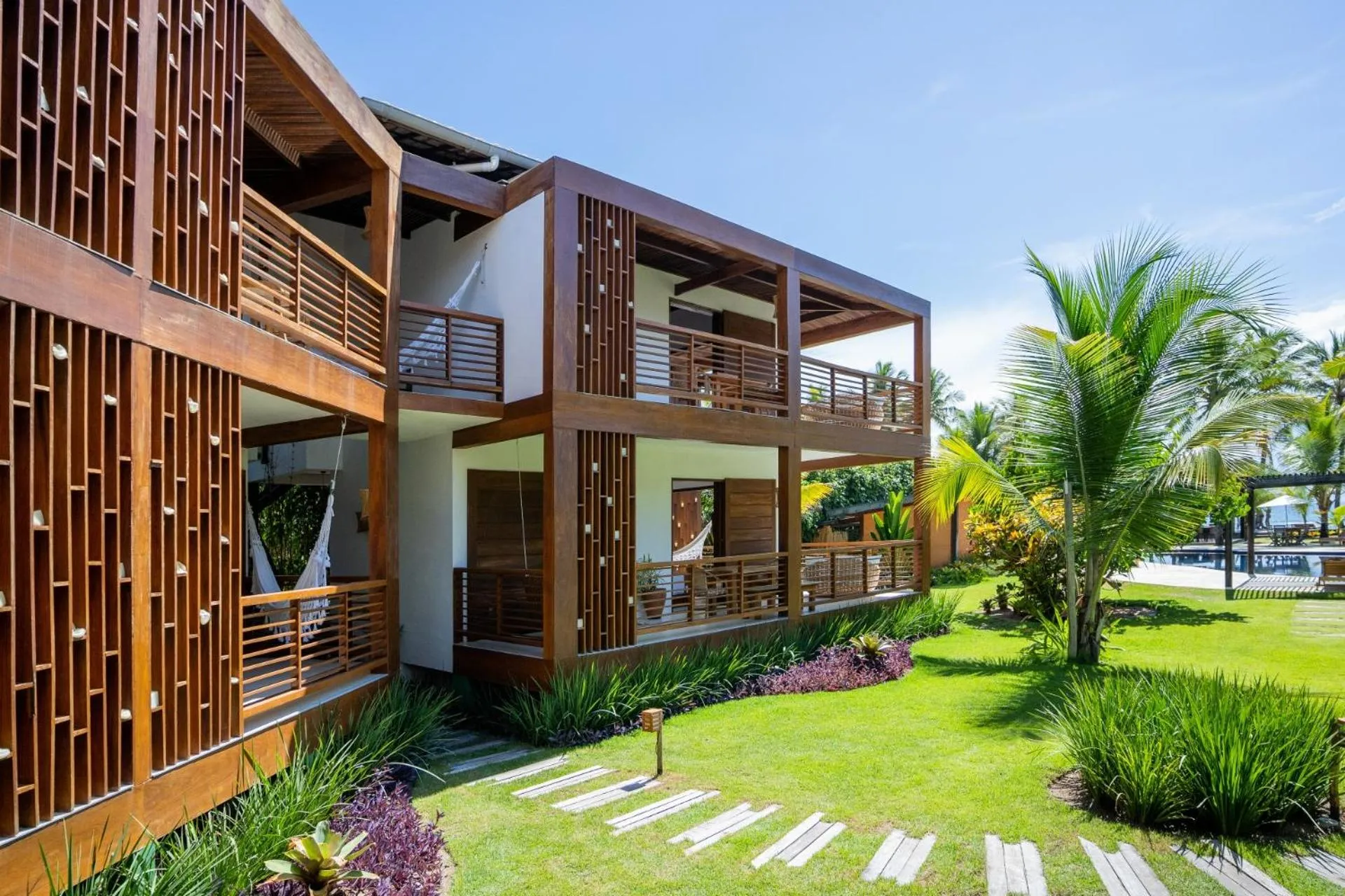 Property building in Pousada Encanto da Lua