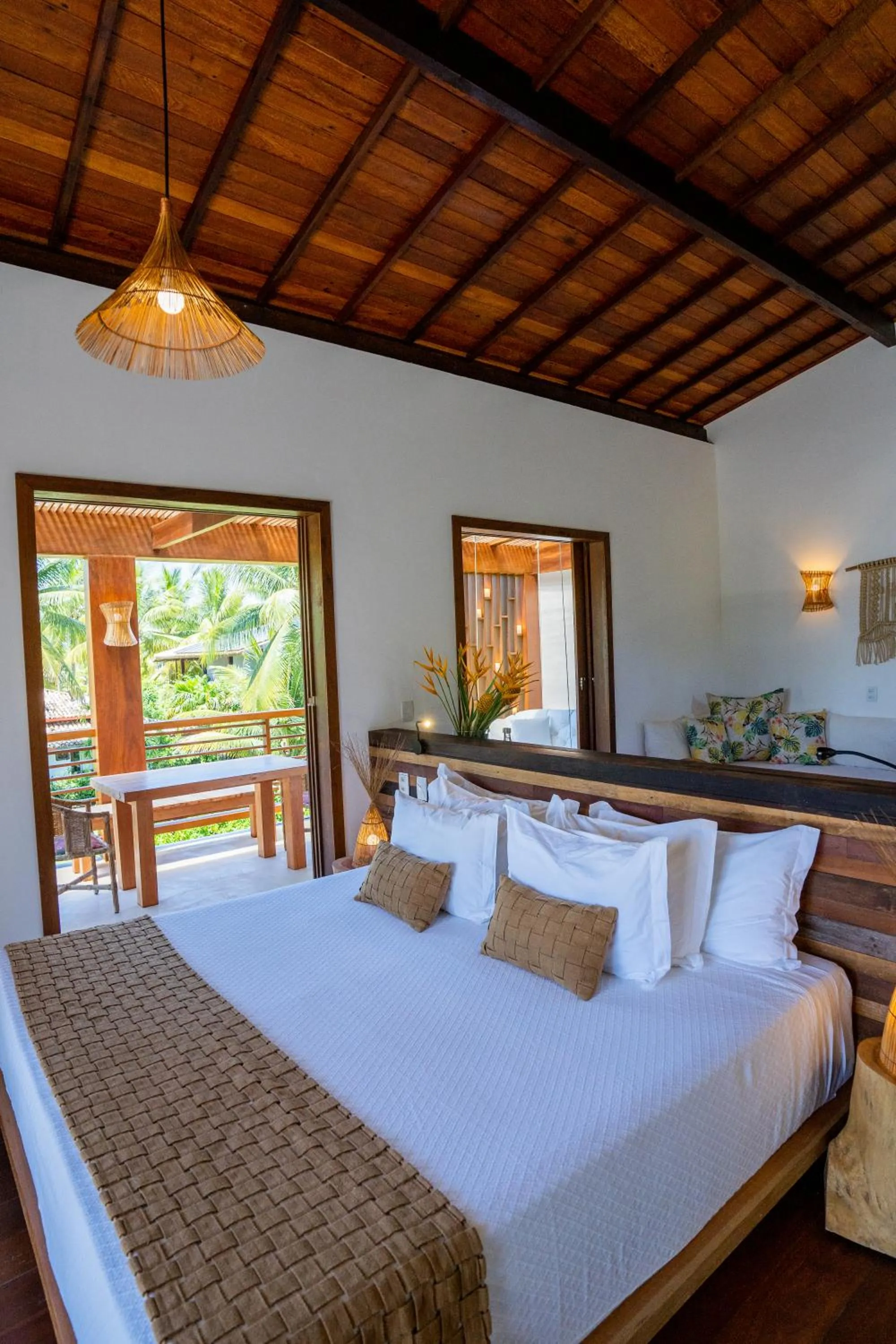 Bedroom, Bed in Pousada Encanto da Lua