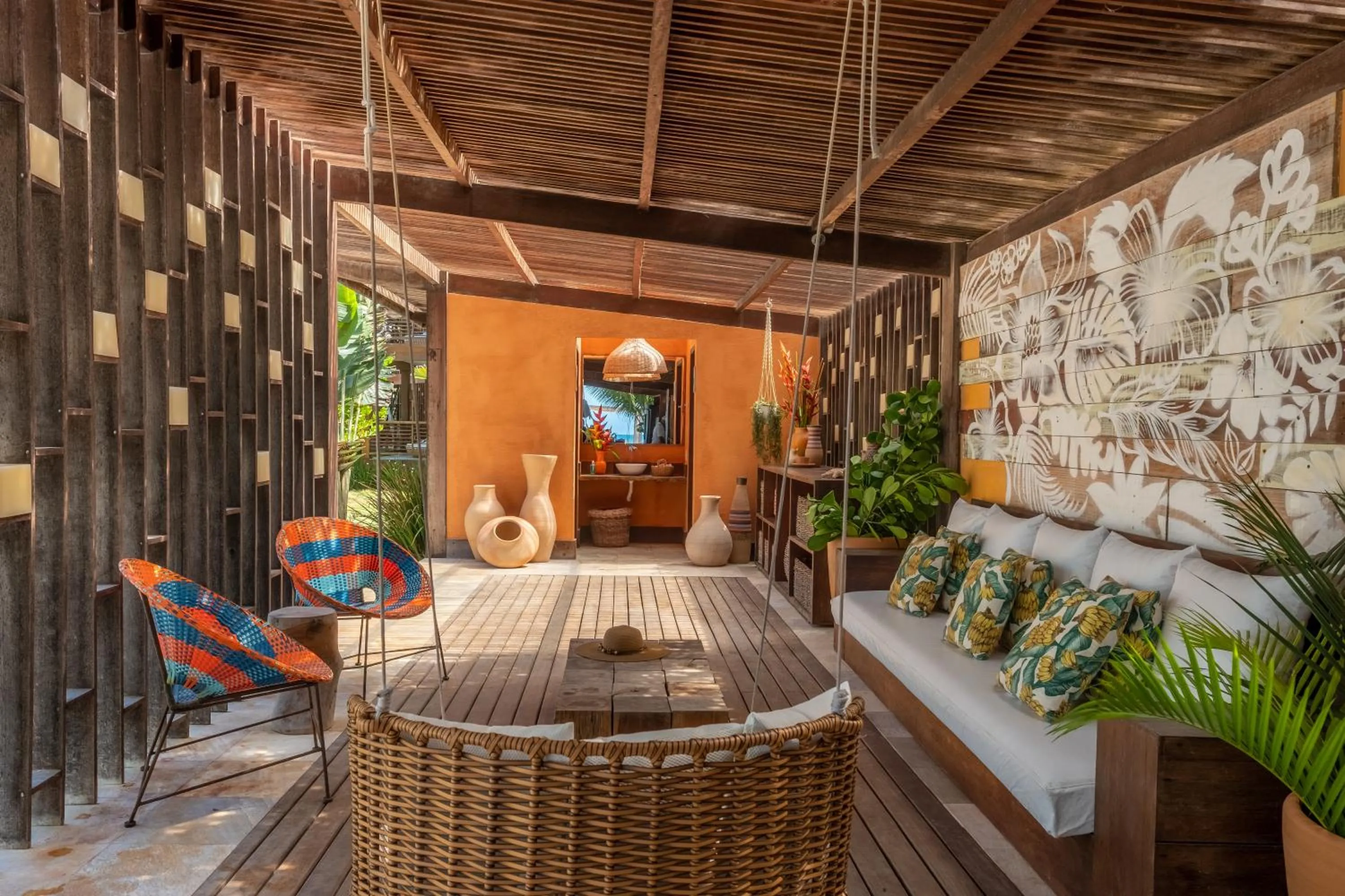 Lounge or bar in Pousada Encanto da Lua