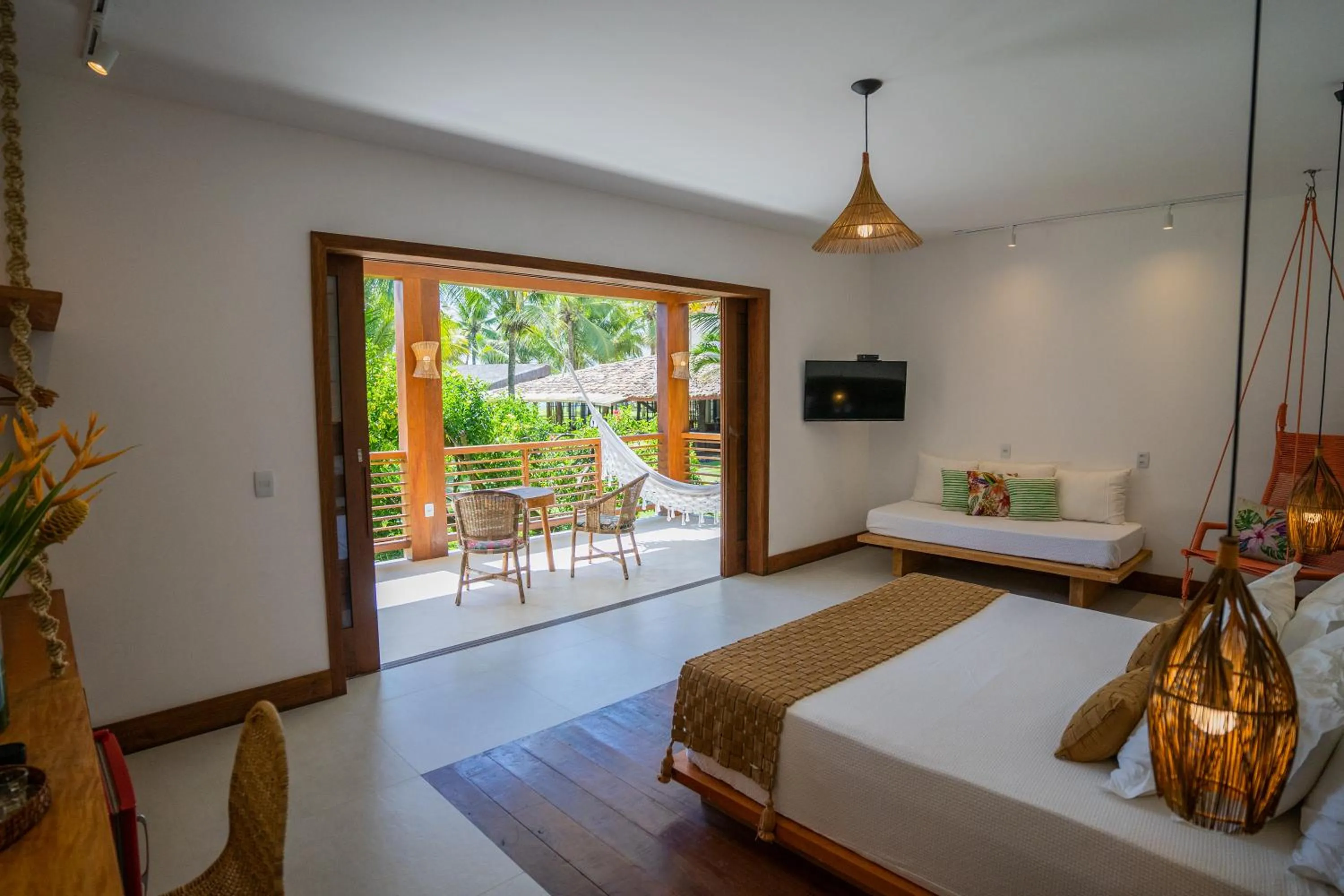 Bedroom, Bed in Pousada Encanto da Lua