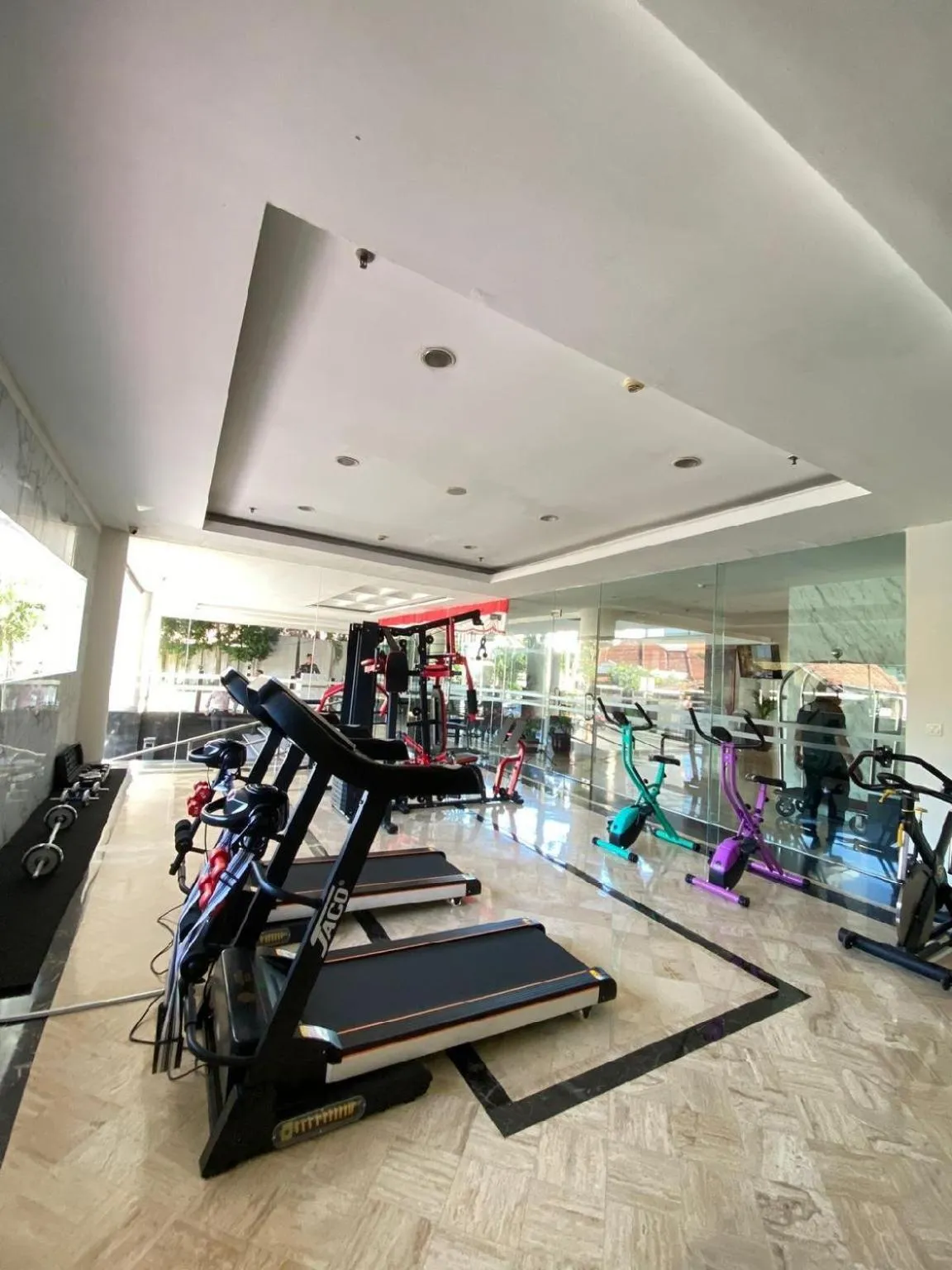 Fitness centre/facilities in Luxury Malioboro Hotel