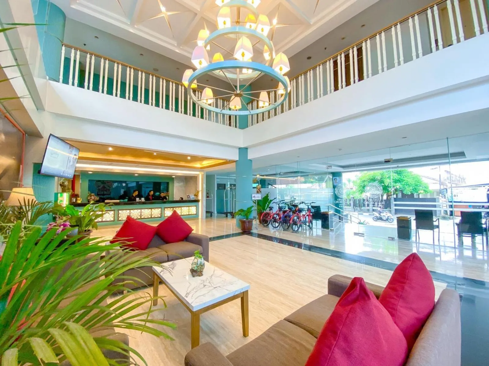 Lobby or reception in Luxury Malioboro Hotel