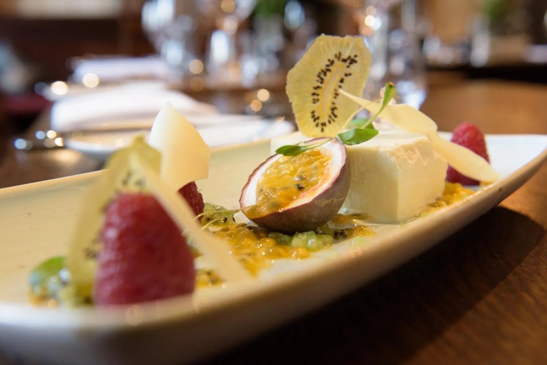 Food close-up in Devonshire Arms Inn