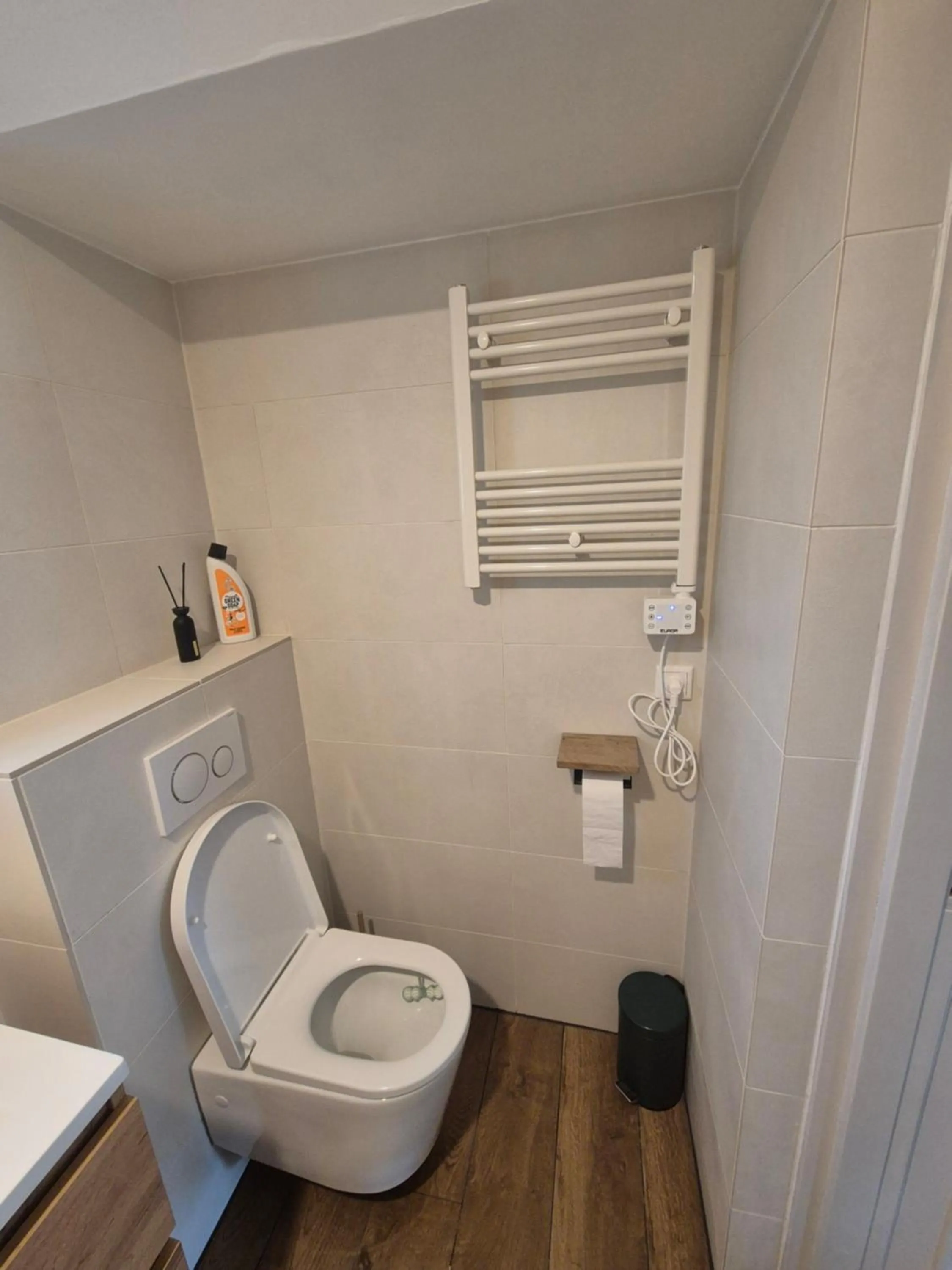 Toilet in B&B en vakantiehuis Helene Hoeve