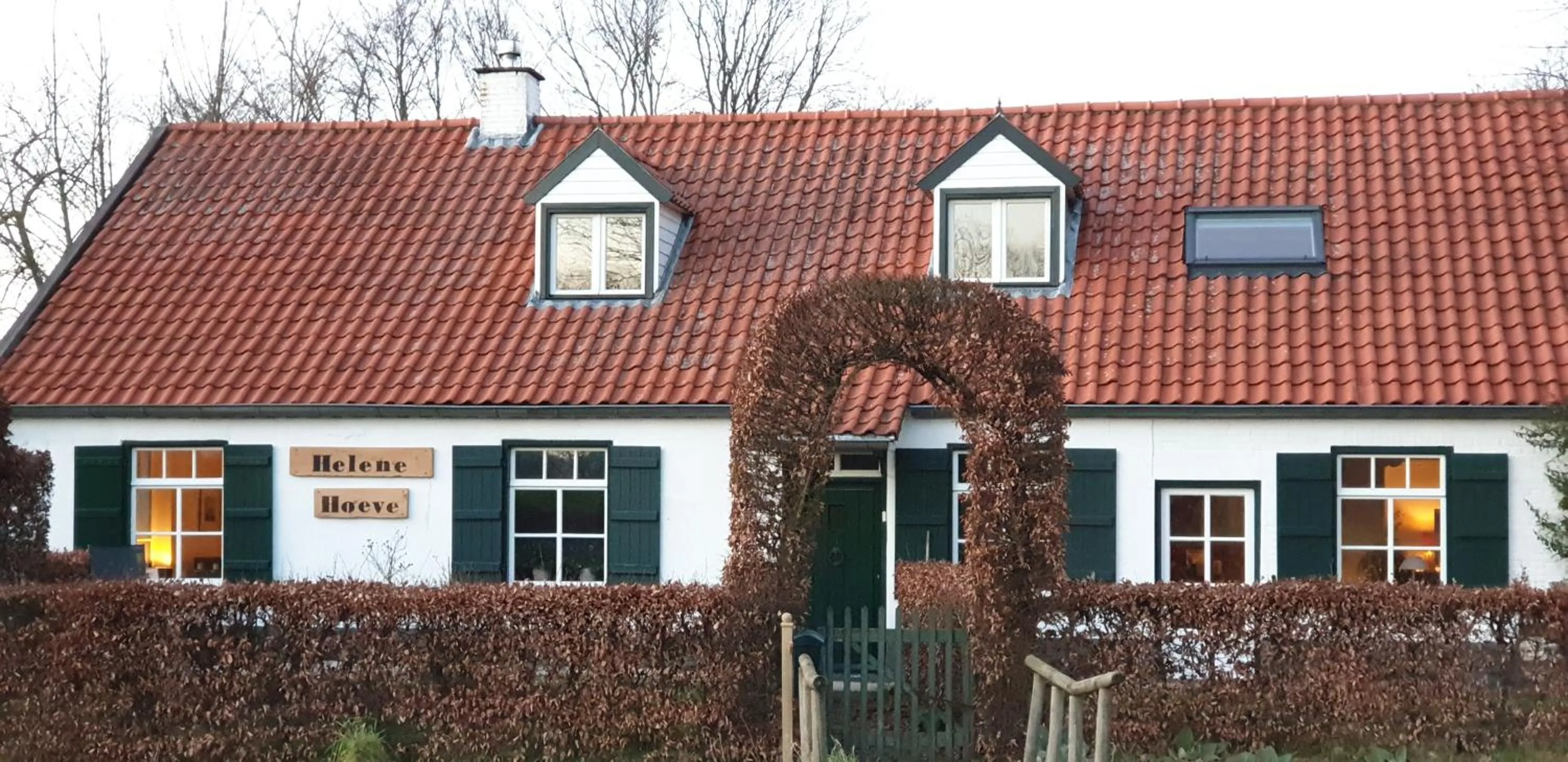 Property building in B&B en vakantiehuis Helene Hoeve