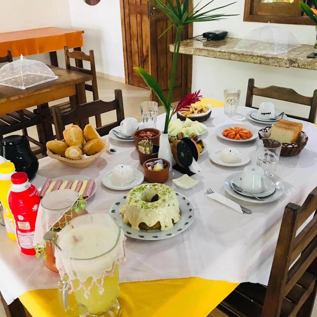 Food and drinks in Pousada Perola da Barra