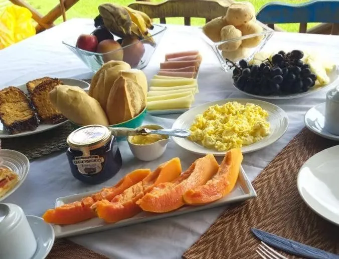 Food and drinks in Pousada Perola da Barra