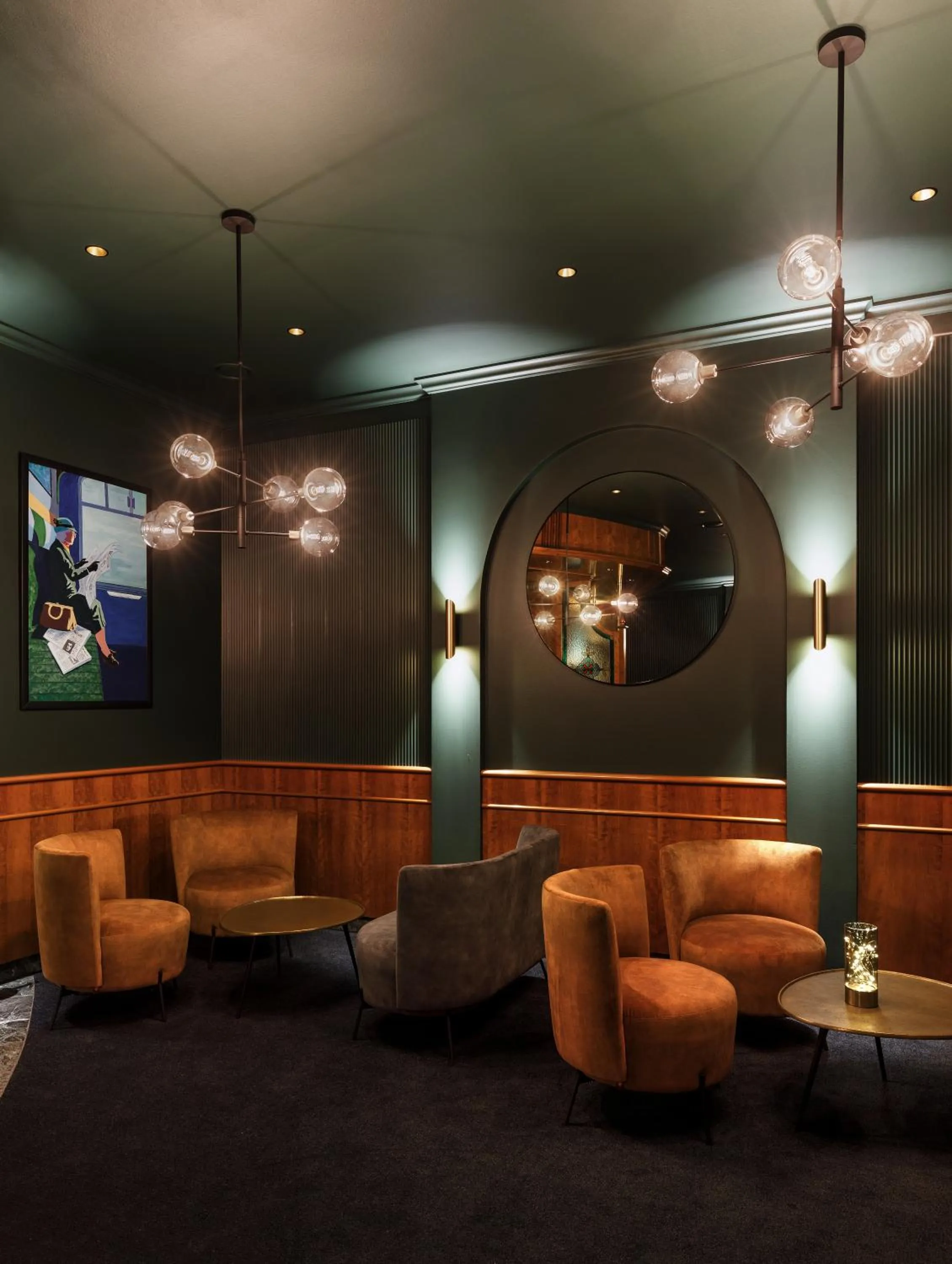 Seating area in Hotel Nova