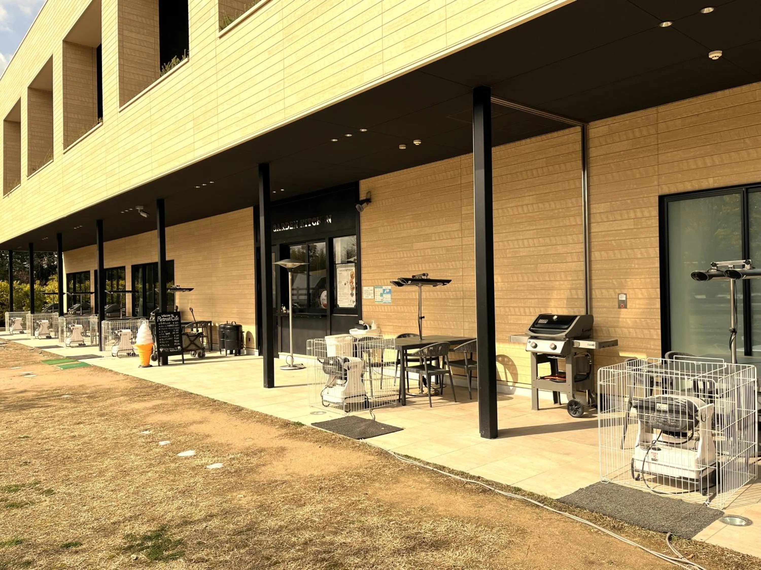 BBQ facilities in THE Retreat