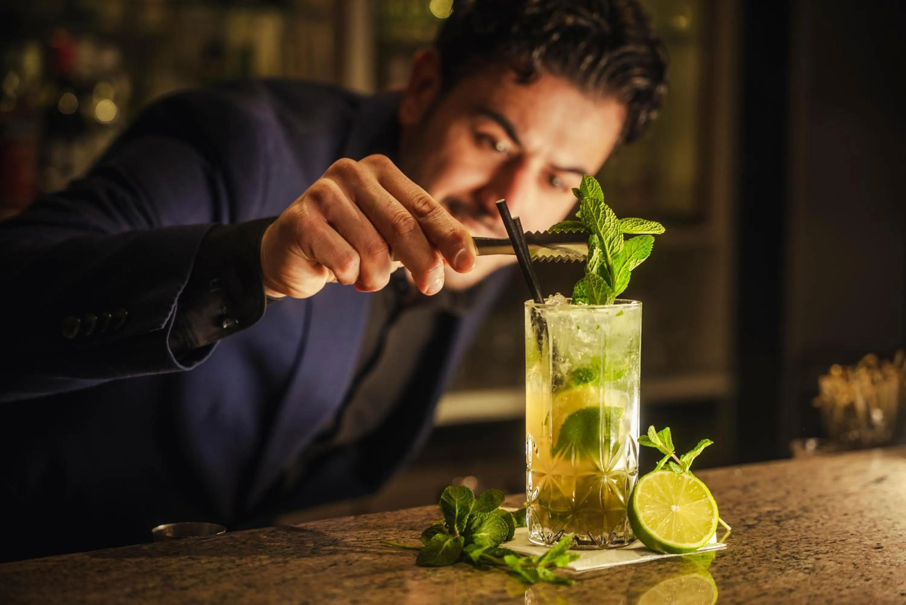 Lounge or bar in Parkhotel Kurhaus