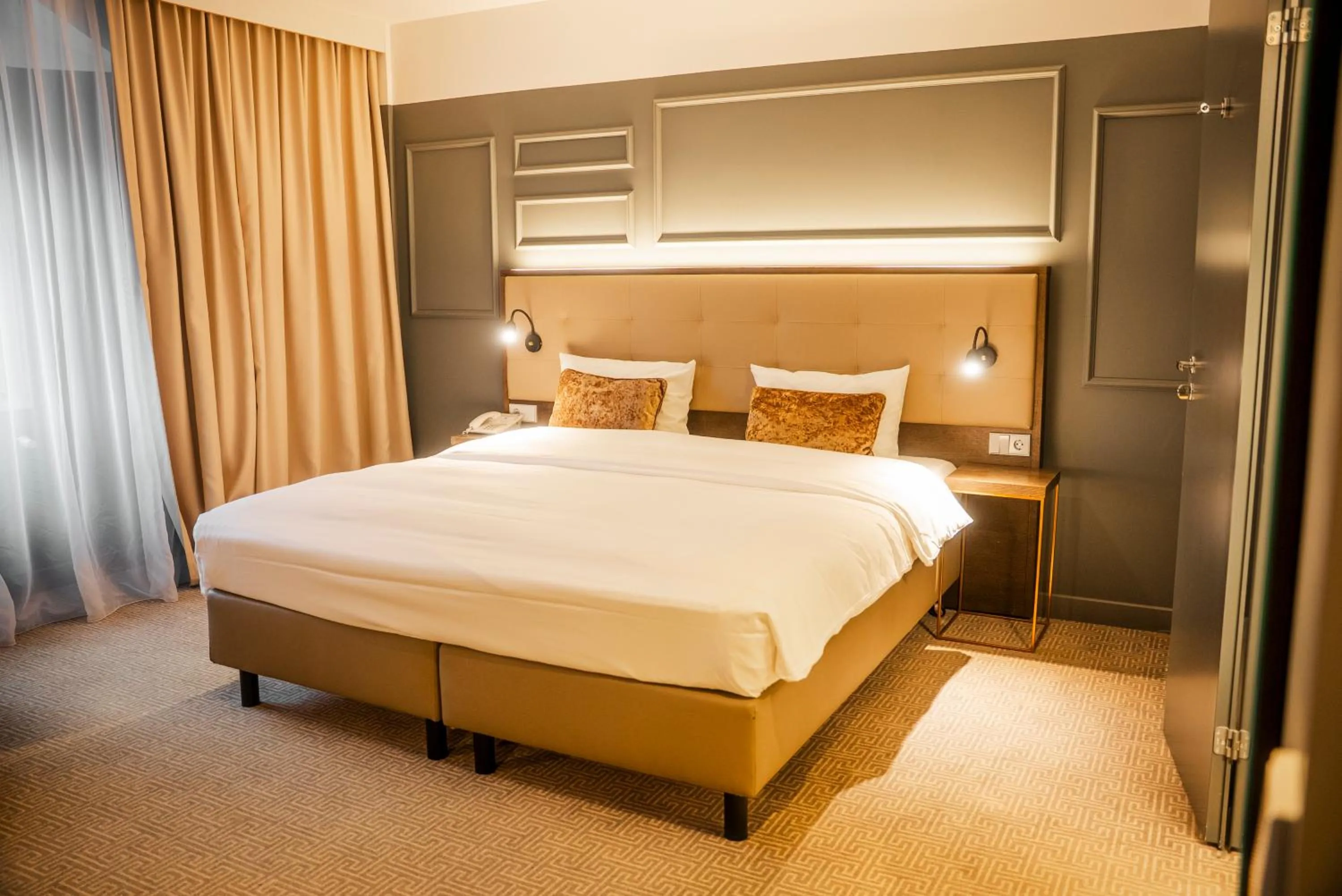 Bed in Parkhotel Kurhaus