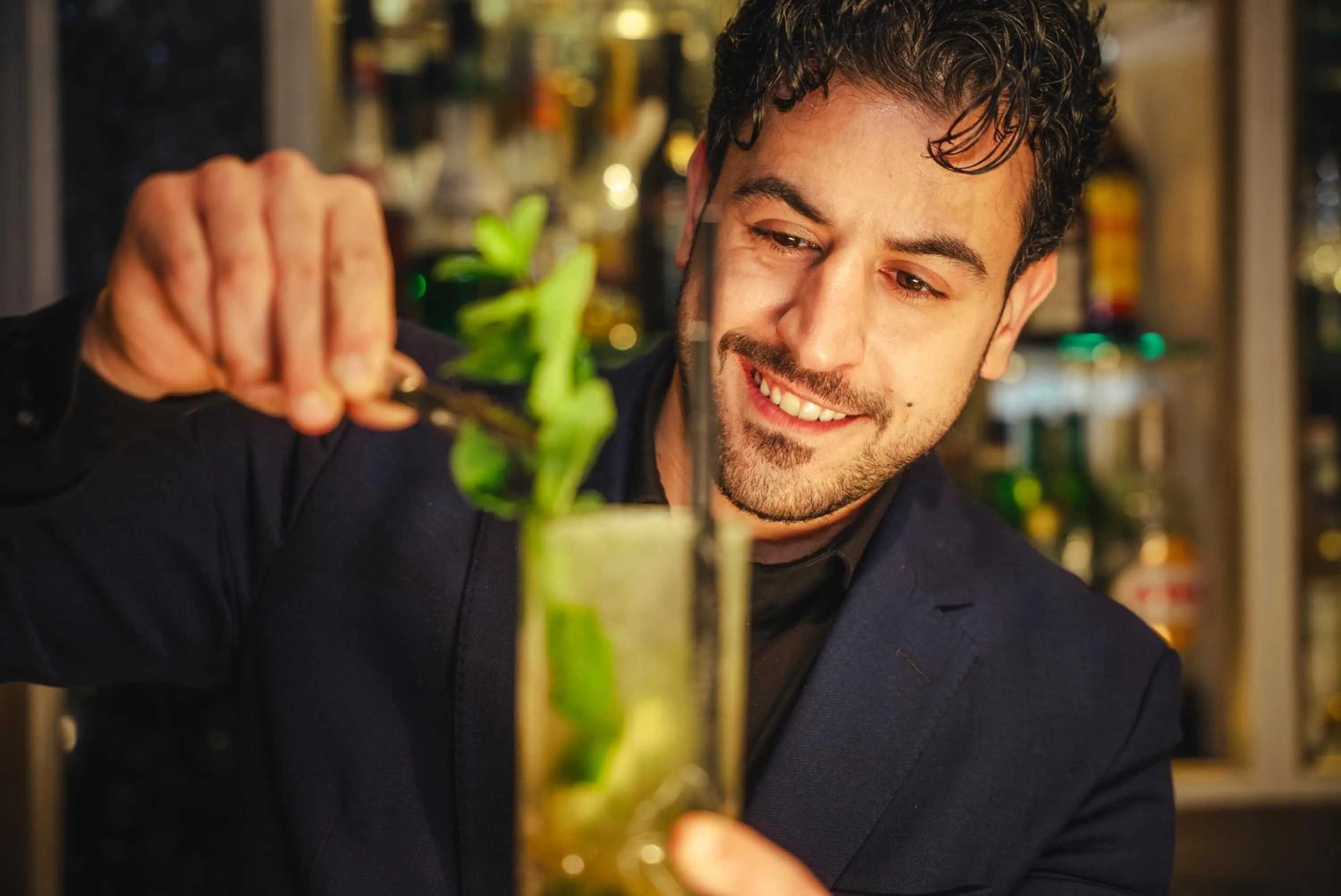 Lounge or bar in Parkhotel Kurhaus