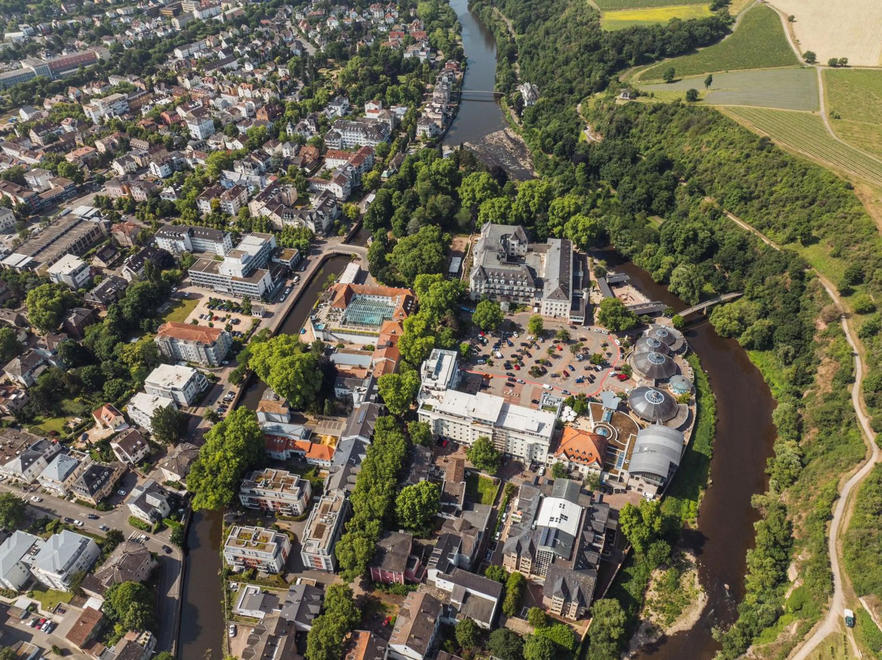 City view in Parkhotel Kurhaus