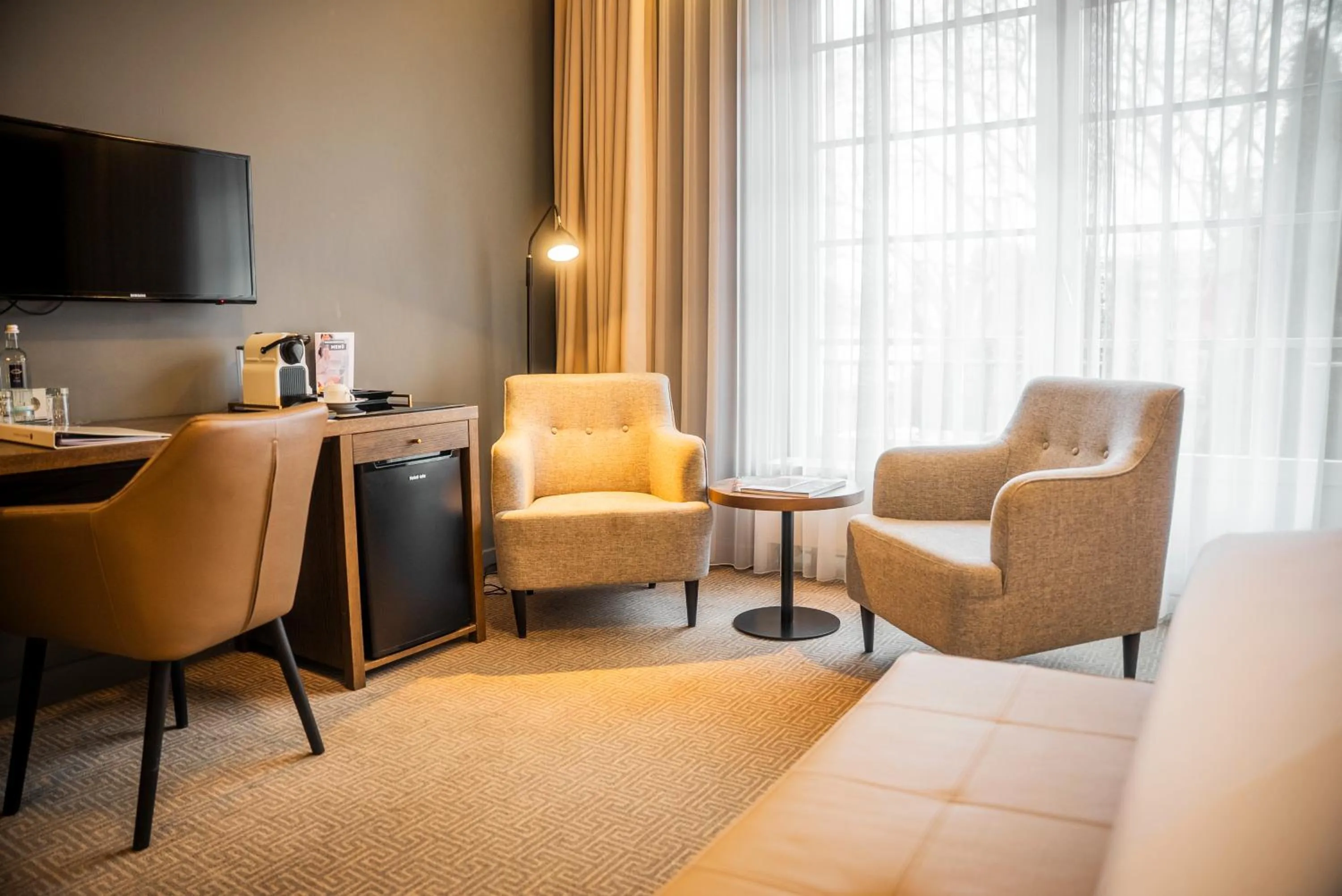 Seating area in Parkhotel Kurhaus