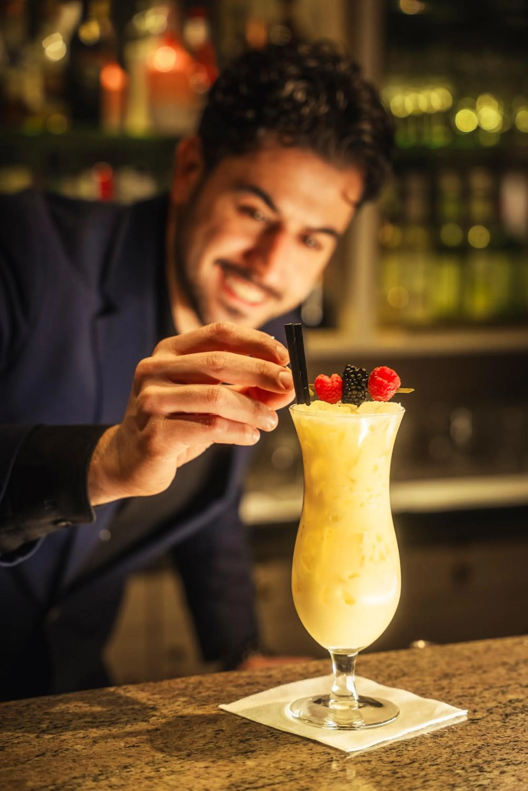 Lounge or bar in Parkhotel Kurhaus