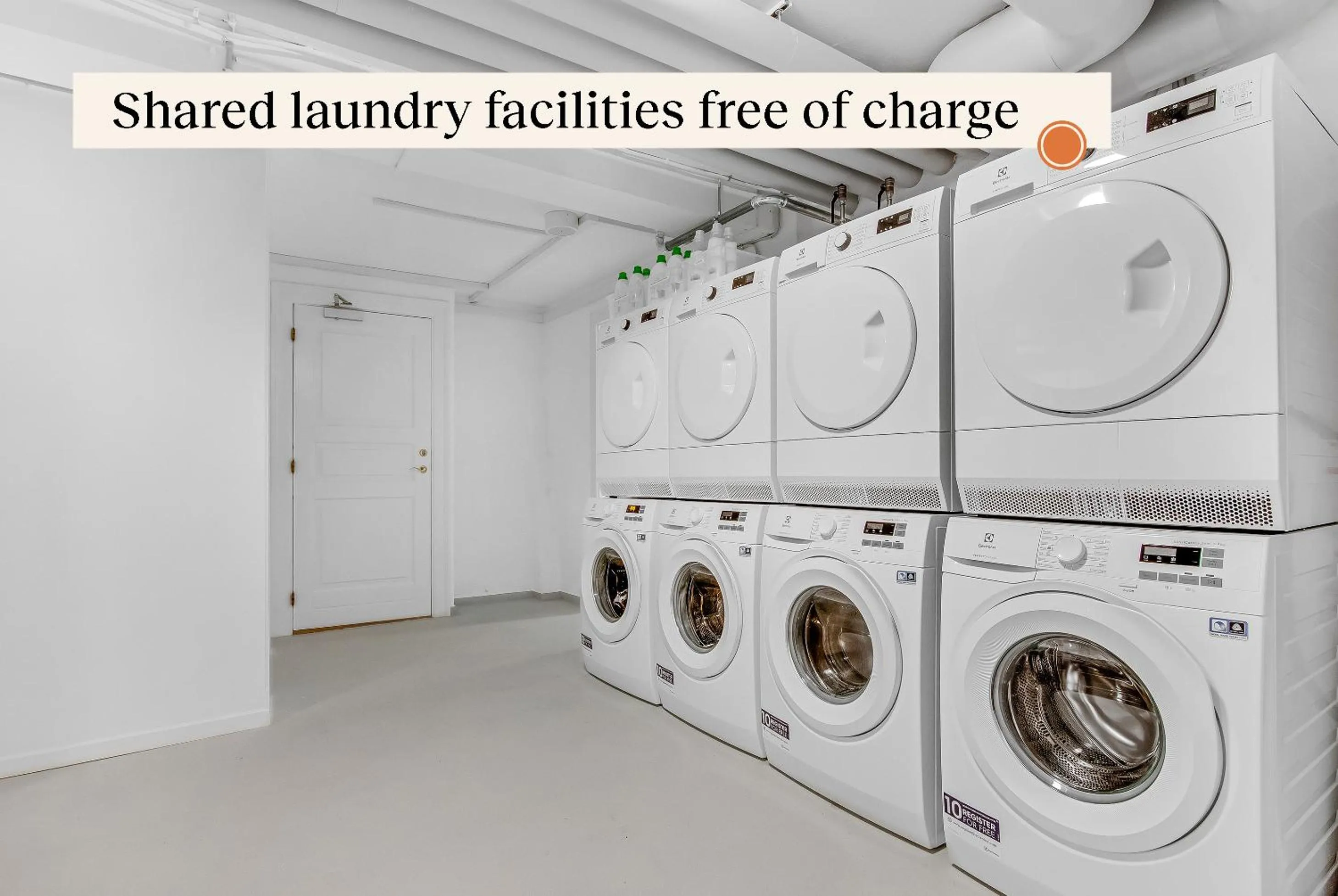 laundry in Apēron Apartment Hotel