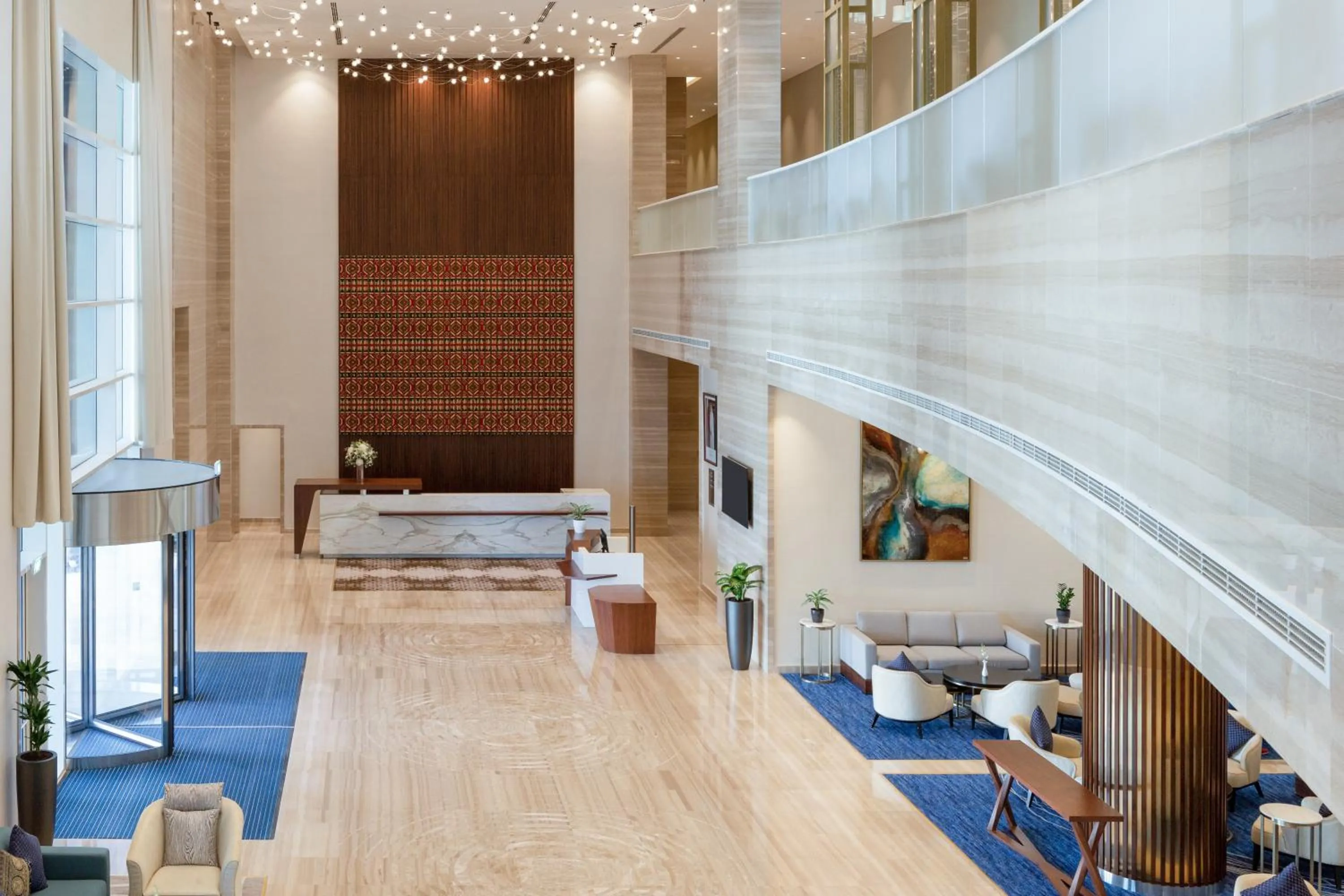 Lobby or reception in dusitD2 Salwa Doha