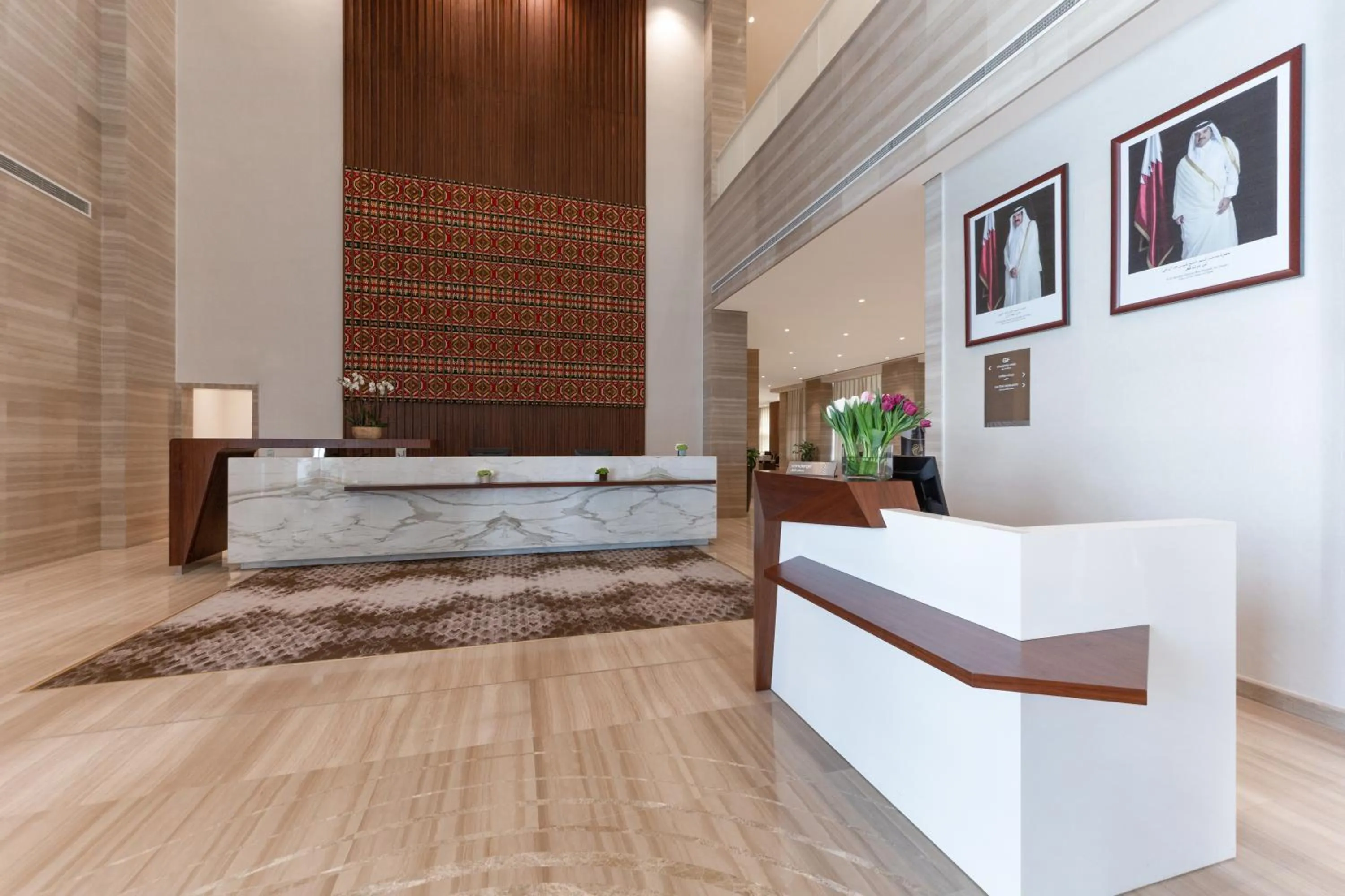 Lobby or reception in dusitD2 Salwa Doha