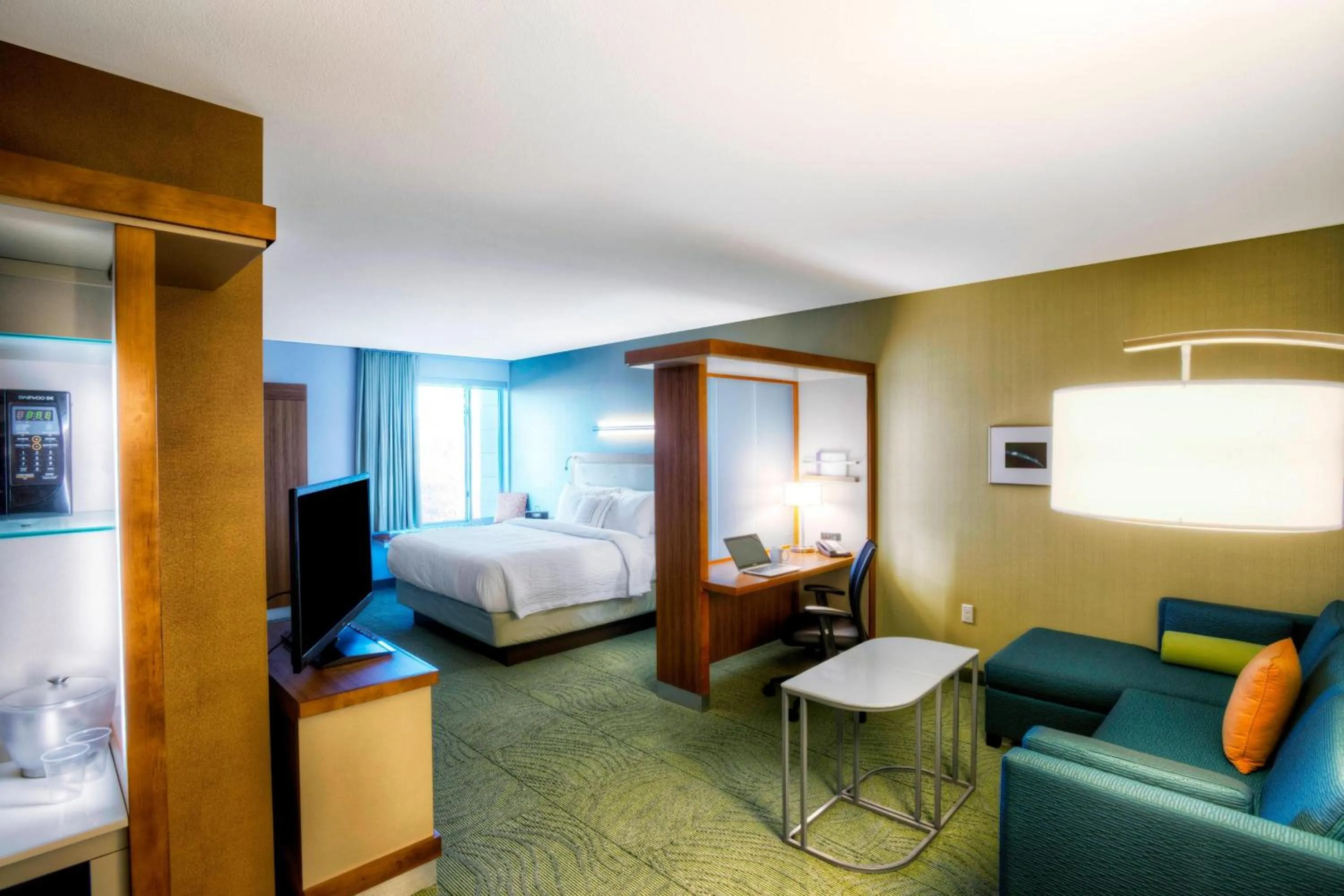 Bedroom, Bed in SpringHill Suites by Marriott Bellingham