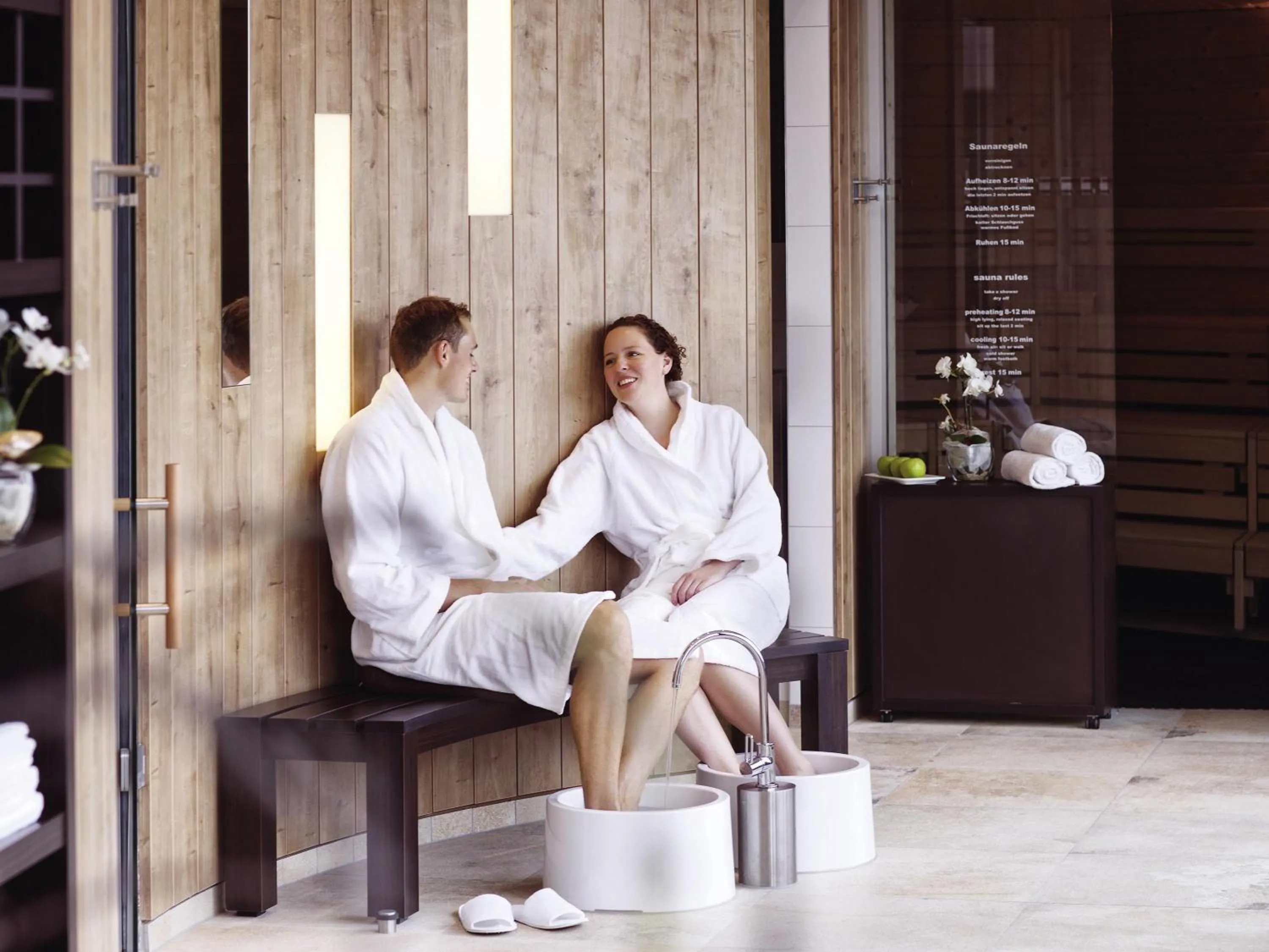 Spa and wellness centre/facilities in Mövenpick Hotel Münster am Aasee