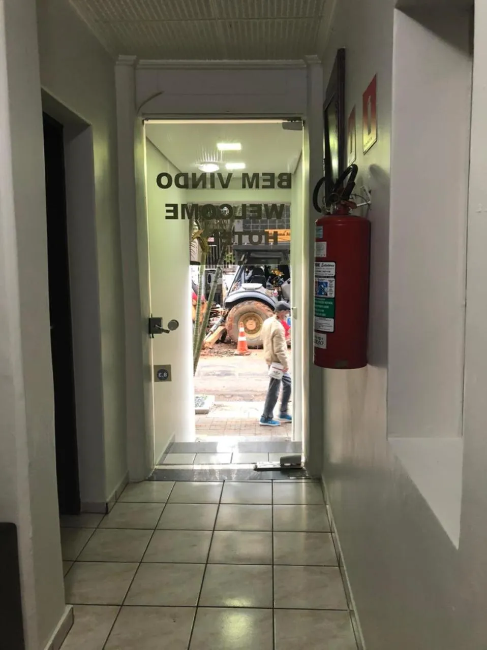 Facade/entrance in Hotel Carrão