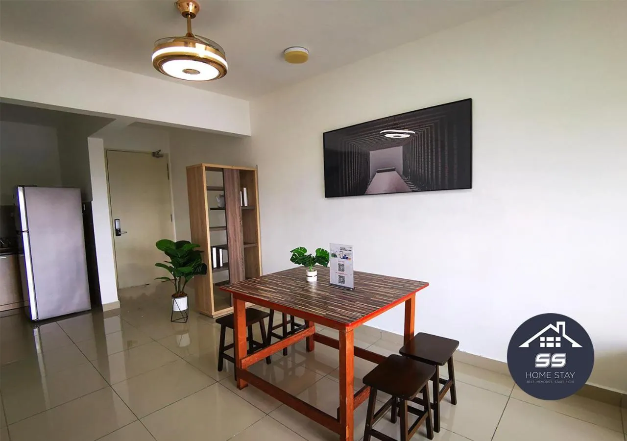 Living room in KULAI HOME STAY @IOI MALL/JPO/AEON/SENAI AIRPORT