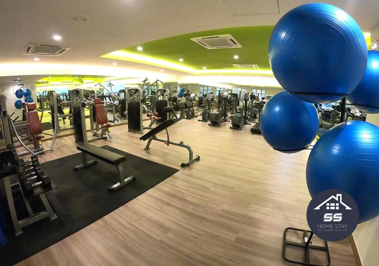 Fitness centre/facilities in KULAI HOME STAY @IOI MALL/JPO/AEON/SENAI AIRPORT