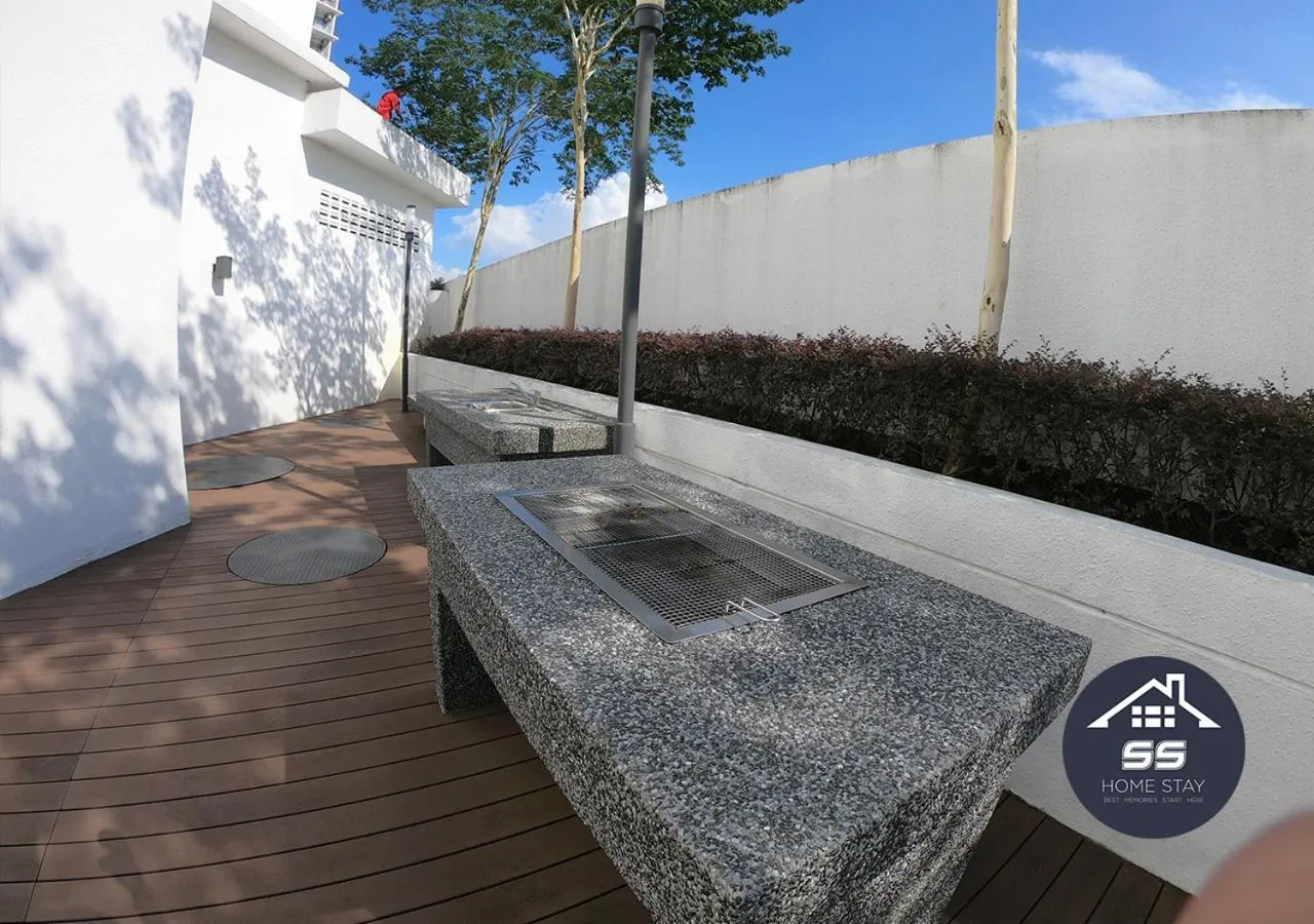 BBQ facilities in KULAI HOME STAY @IOI MALL/JPO/AEON/SENAI AIRPORT