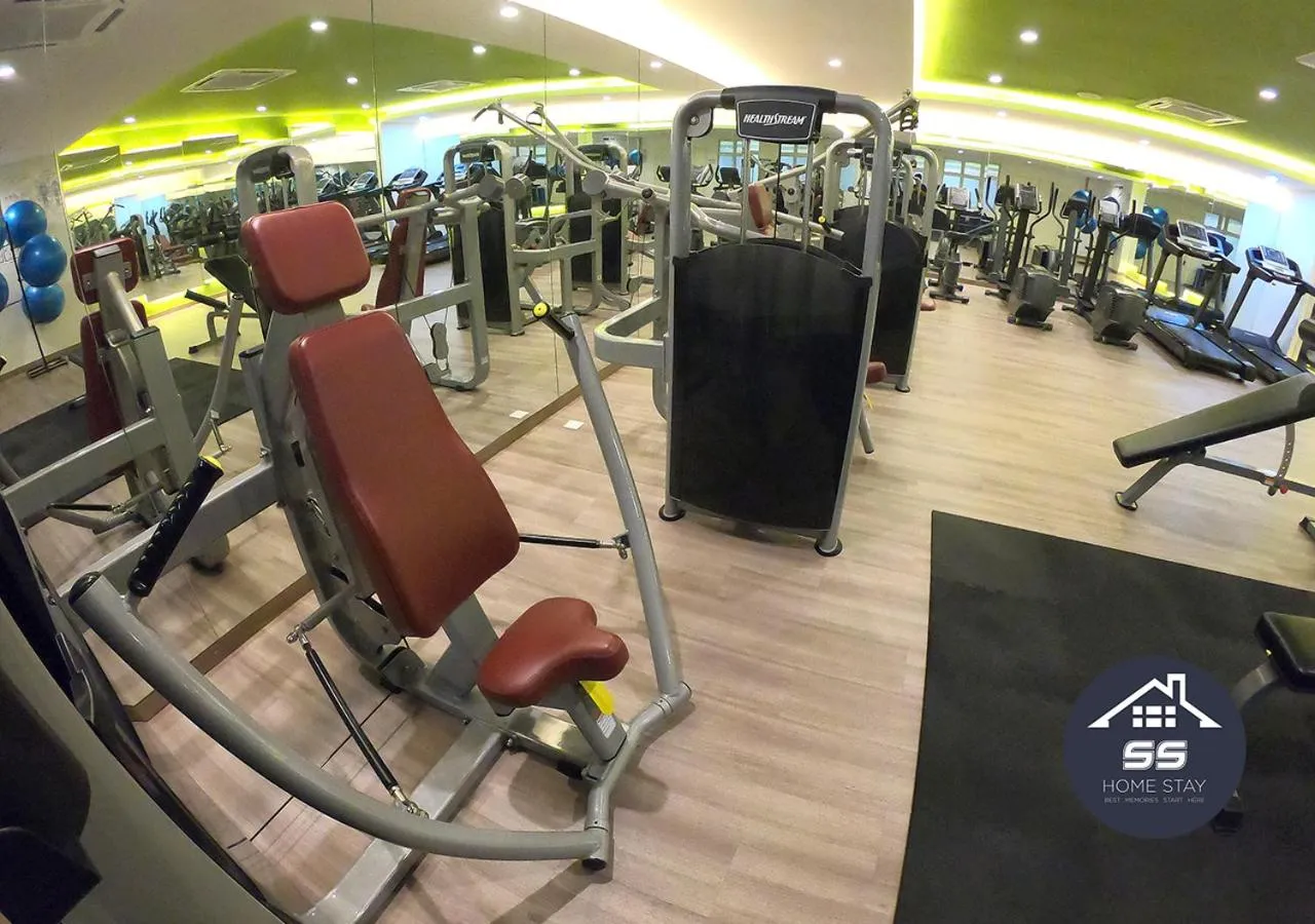 Fitness centre/facilities in KULAI HOME STAY @IOI MALL/JPO/AEON/SENAI AIRPORT
