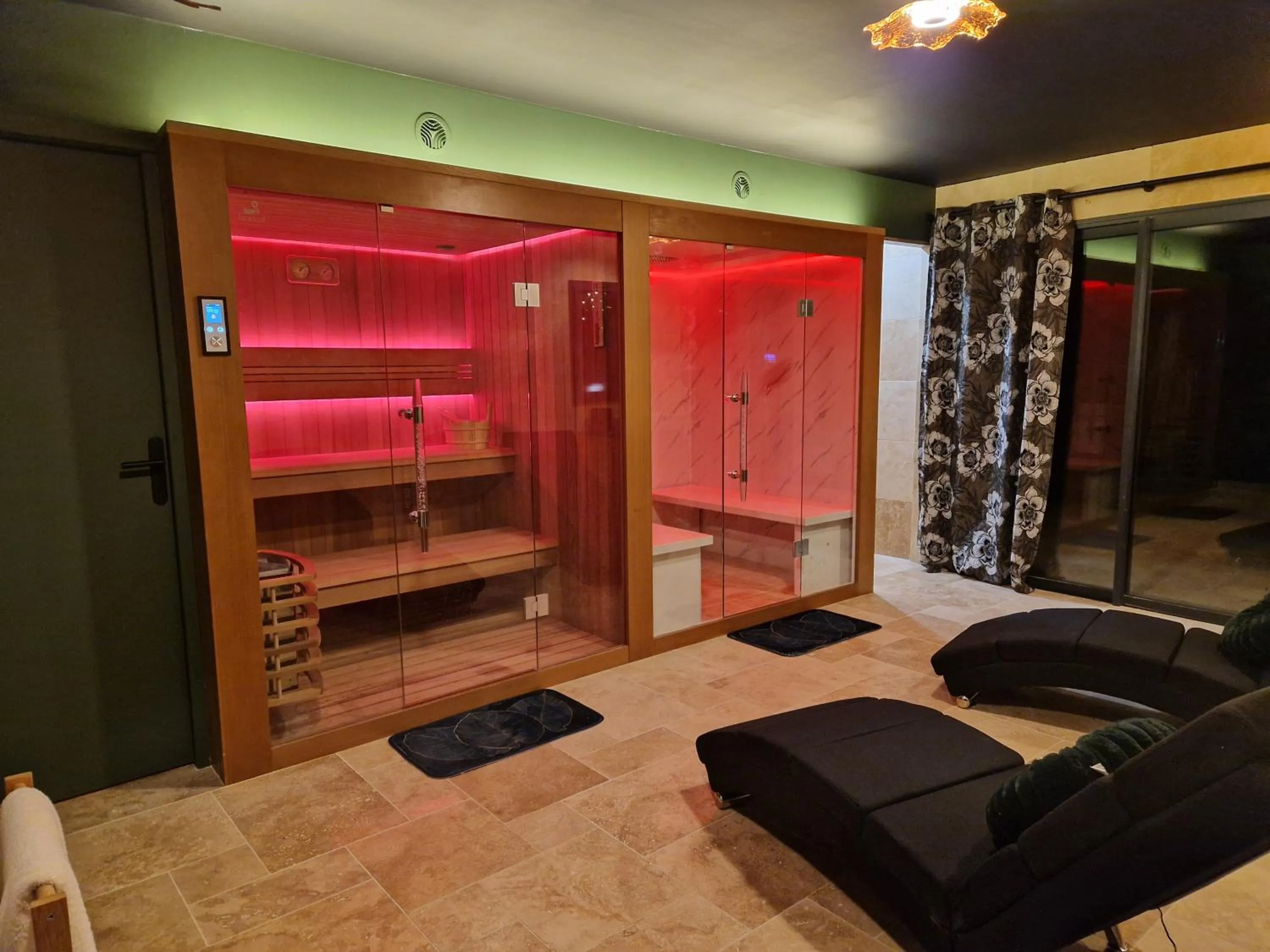 Spa and wellness centre/facilities, Bed in Le jardin des 4 saisons