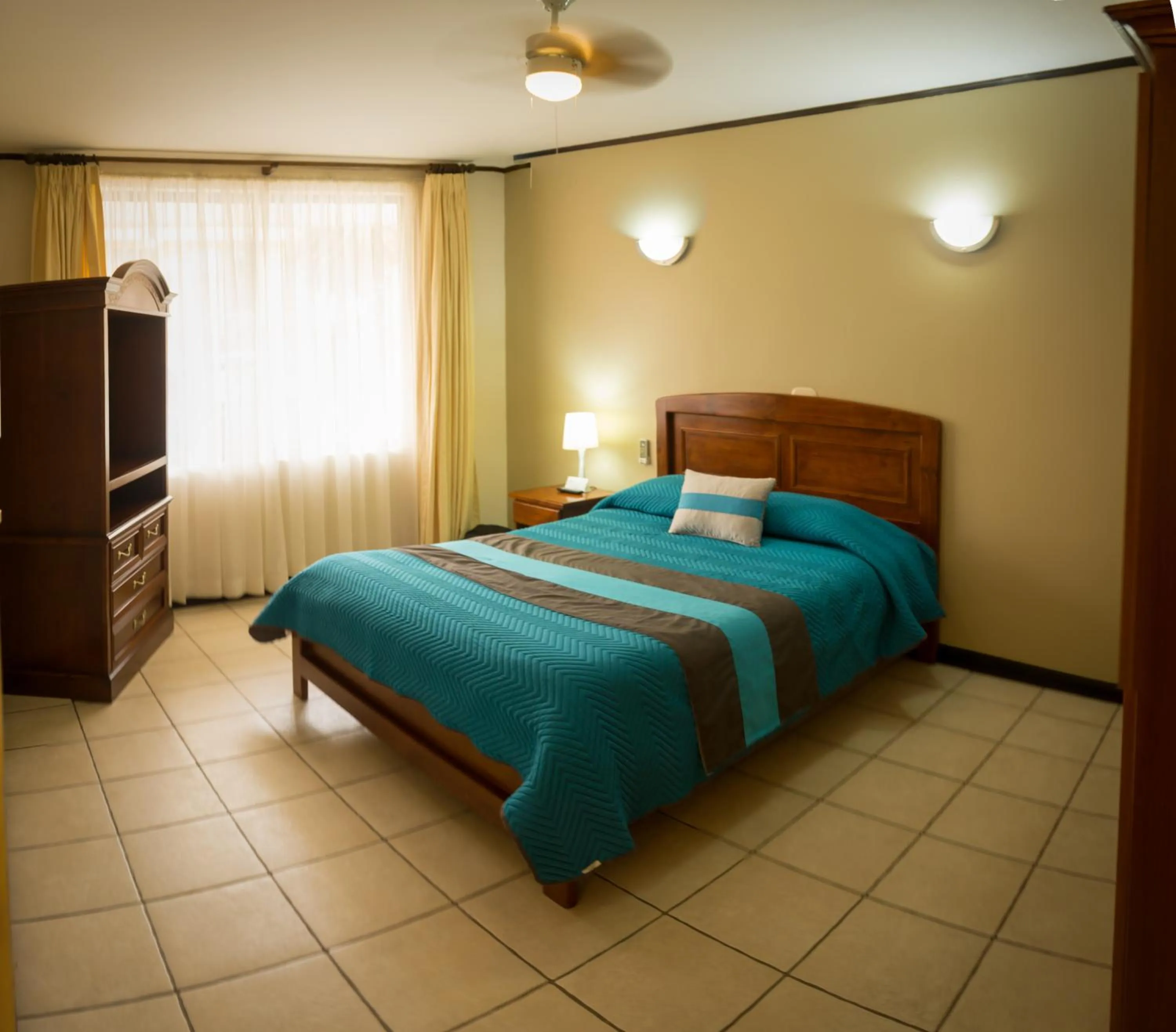 Bedroom, Bed in Hotel y Restaurante El Guarco