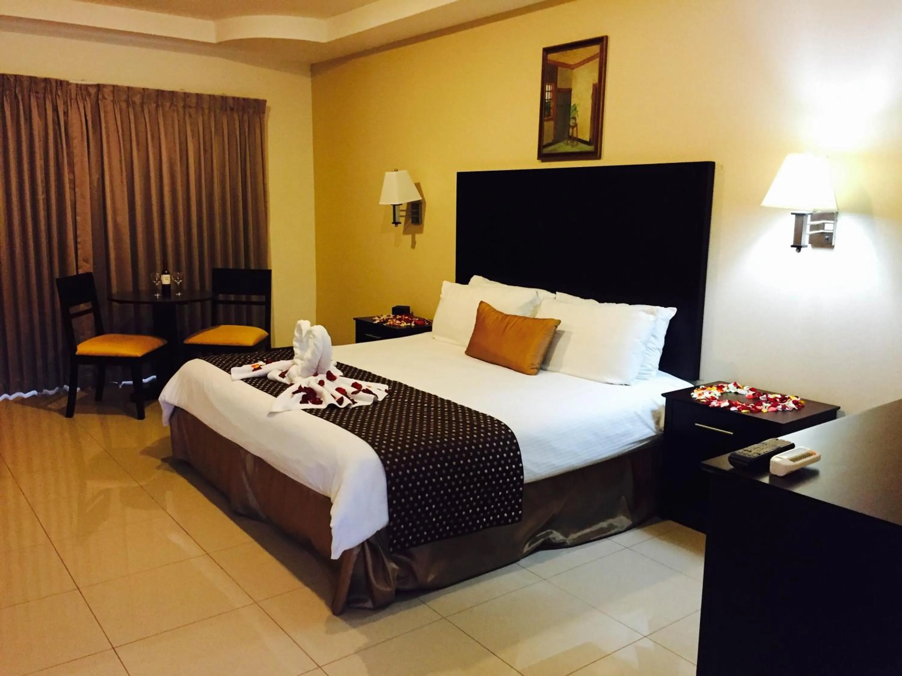 Decorative detail, Bed in Hotel y Restaurante El Guarco