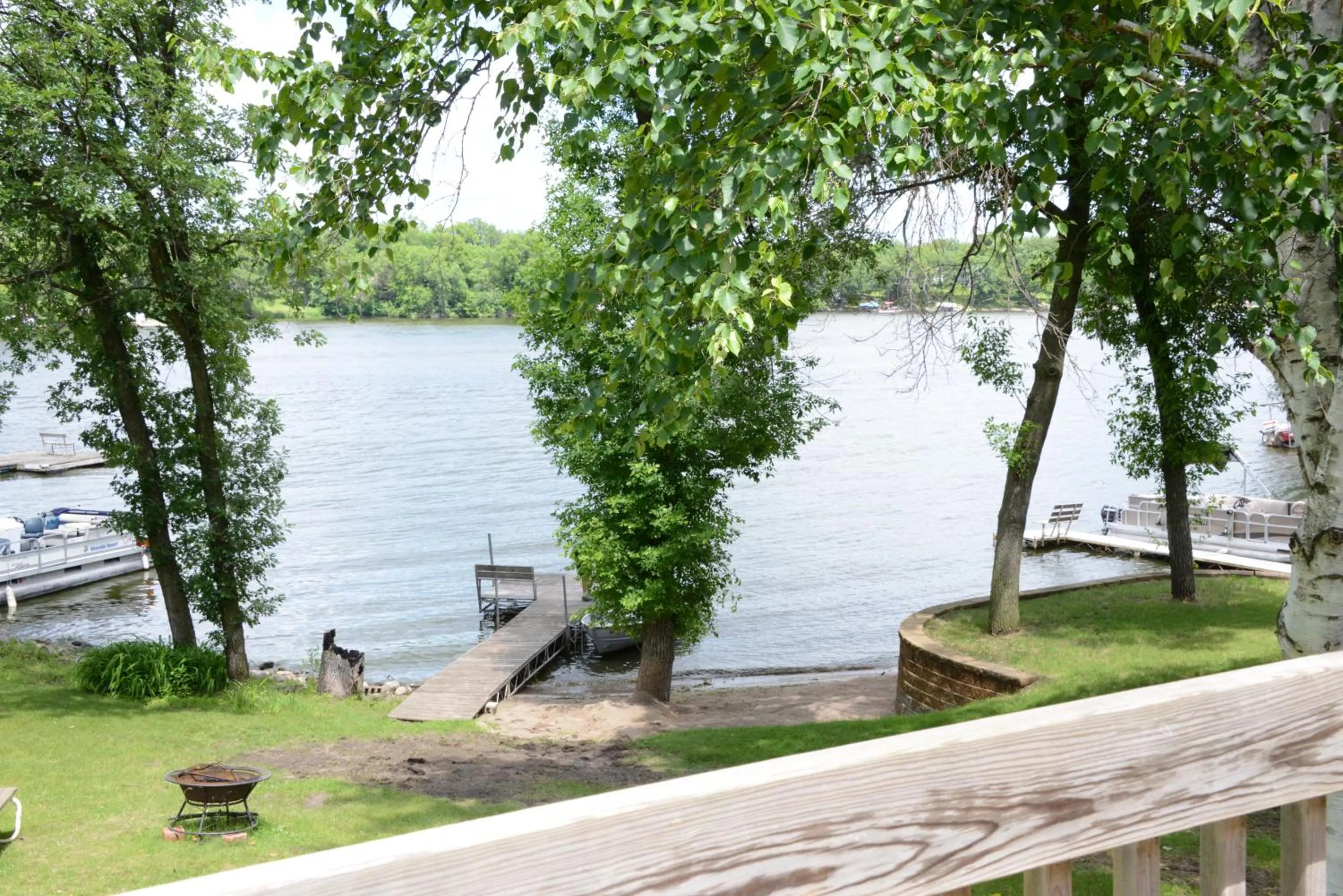 Patio in Riverside Resort