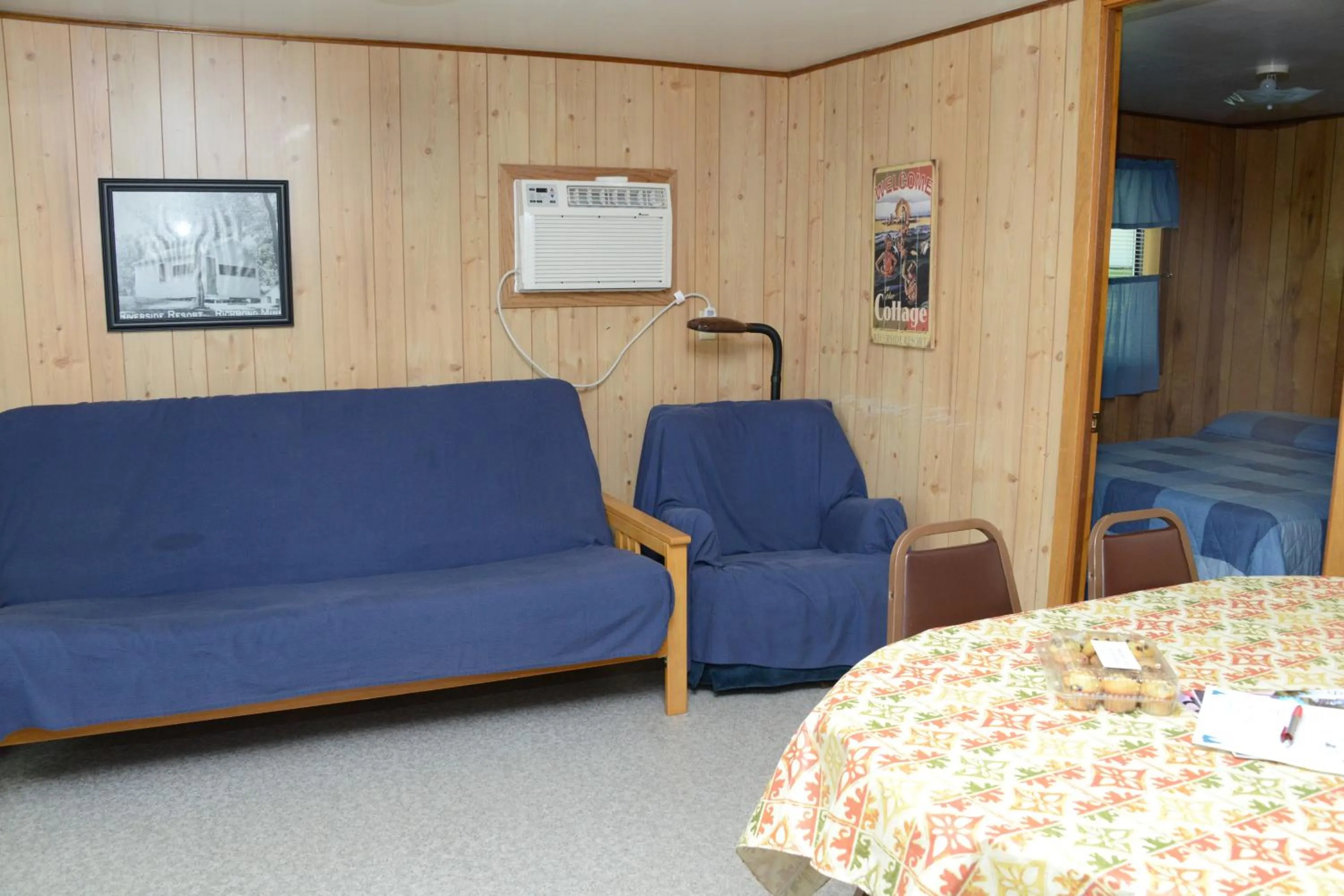 Living room in Riverside Resort